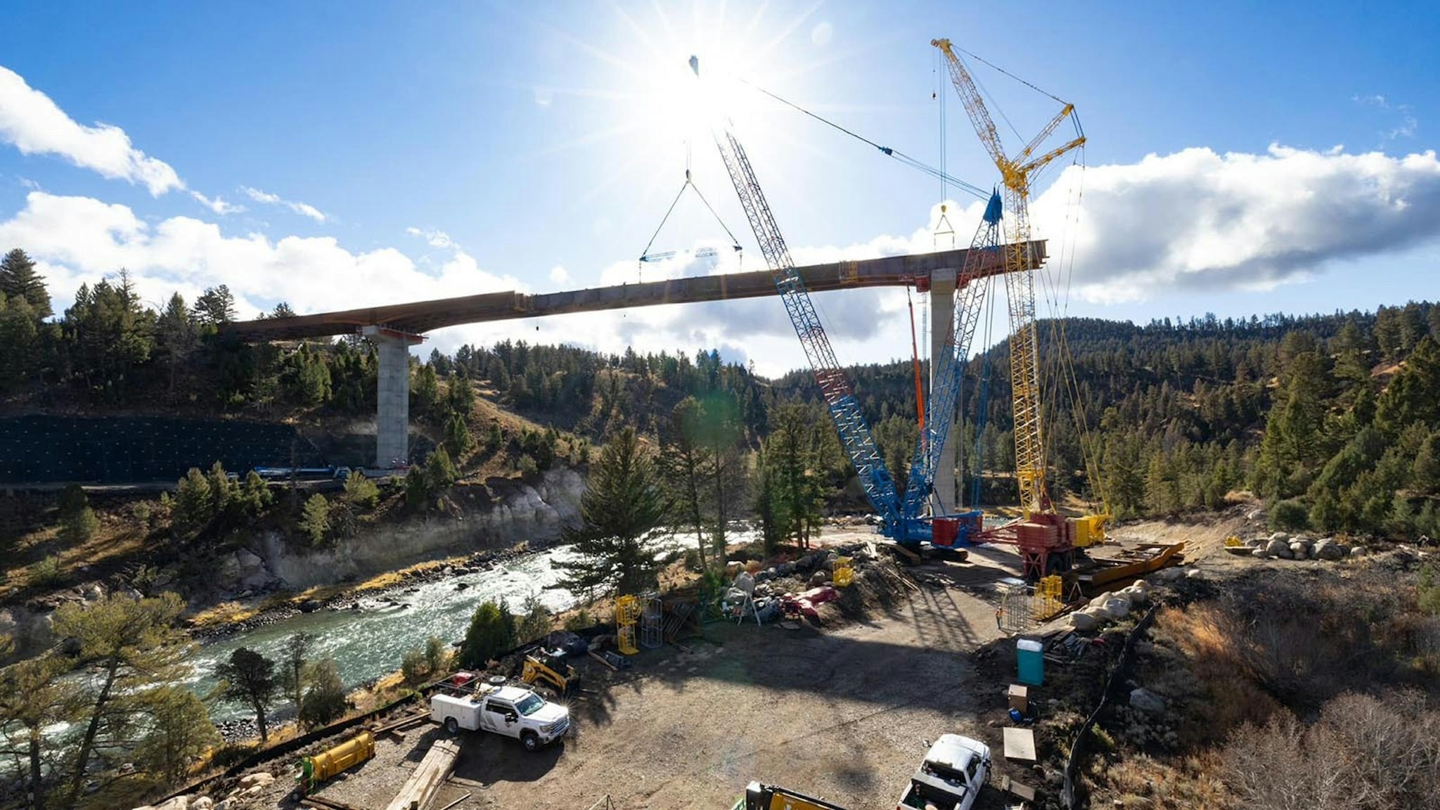 Yellowstone's New 180-Foot-Tall, 1,285-Foot-Long Bridge Set To Open In ...