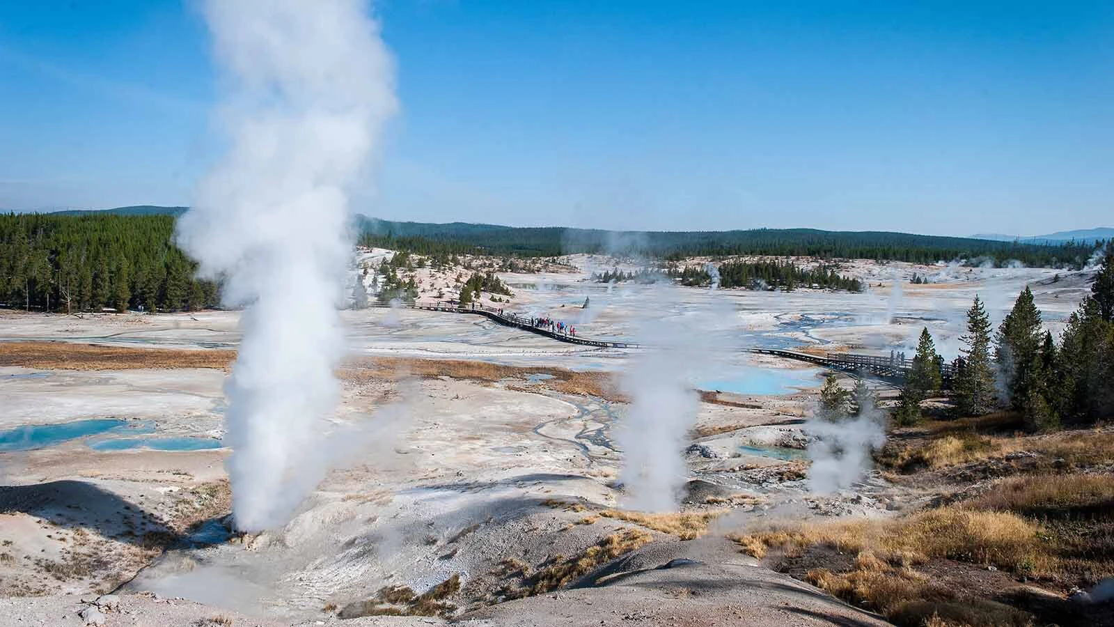 Scientists have been monitoring a 19-mile-wide bulge in Yellowstone National Park caused by pressure 10 miles deep. “It's a pretty dynamic feature,” says the scientist in charge of the Yellowstone Volcano Observatory.