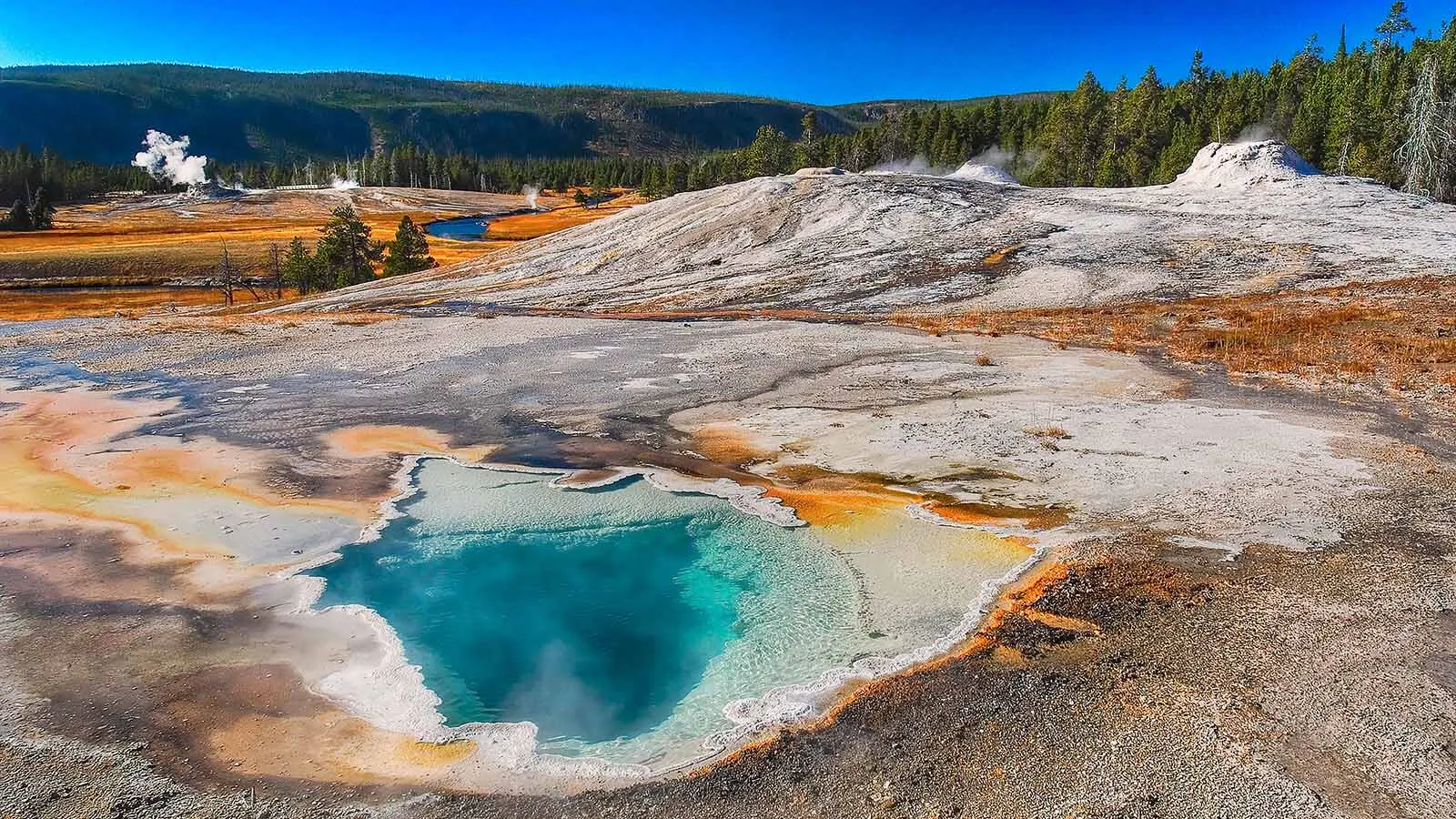 Scientists have been monitoring a 19-mile-wide bulge in Yellowstone National Park caused by pressure 10 miles deep. “It's a pretty dynamic feature,” says the scientist in charge of the Yellowstone Volcano Observatory.