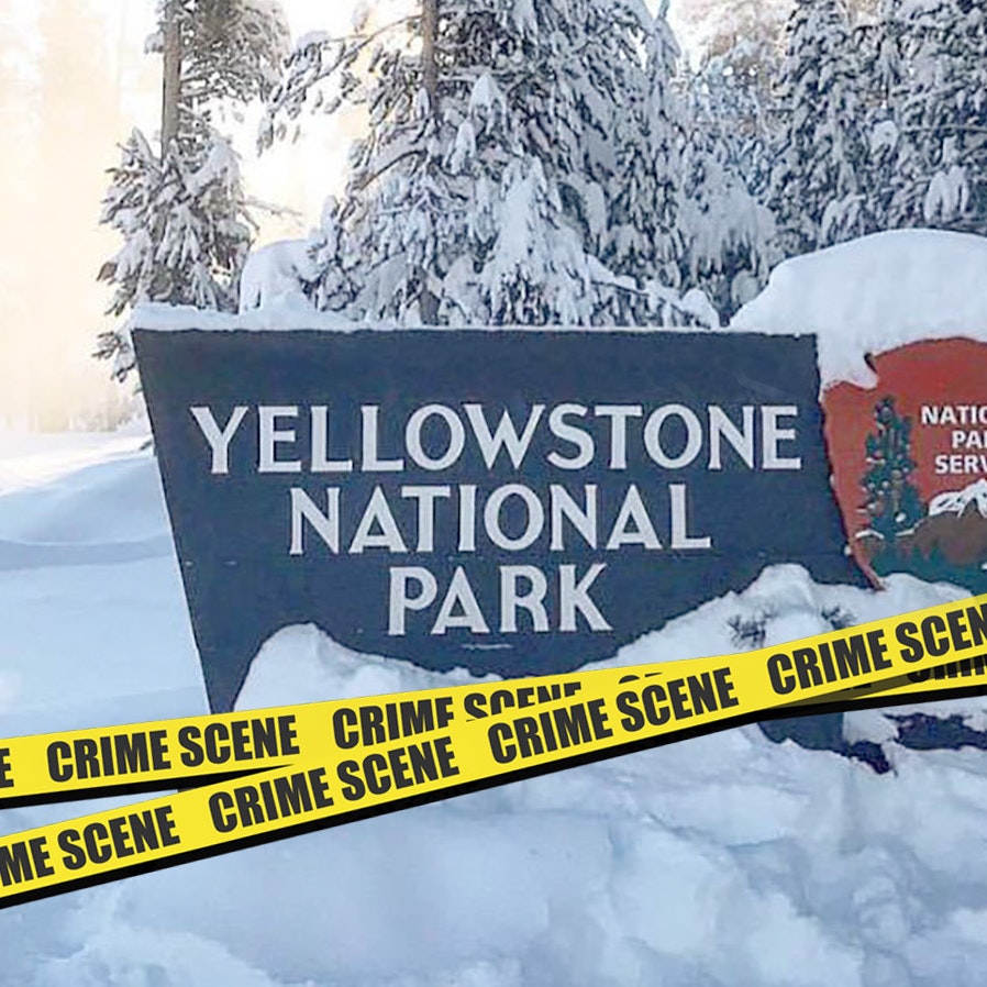 Yellowstone National Park rangers are investigating a woman found dead in a car stuck in a snowbank in the park Saturday.