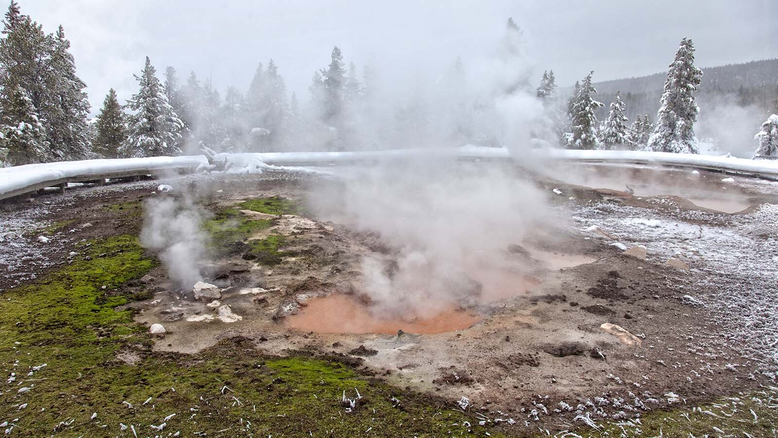    Yellowstone Geysers In Winter 2 1.6.24 