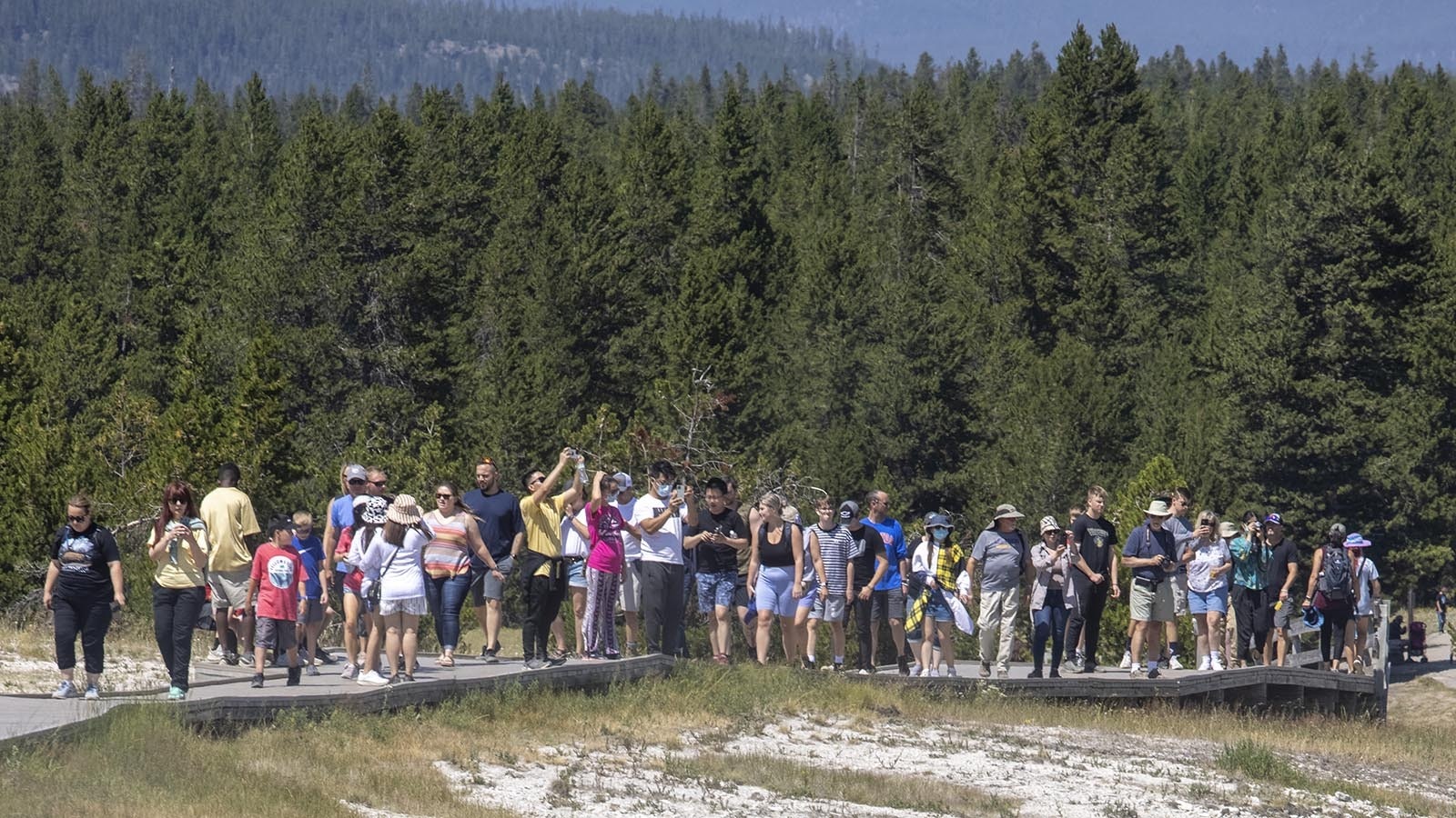 Yellowstone already is a viral tourism spot in Wyoming, and inspires many other viral moments through social media scrutiny of tourists' behavoir while at the national park.