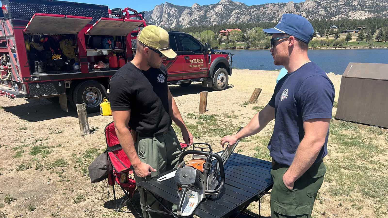 Yoder firefighters spend countless hours training on specialized equipment and techniques before deploying incidents across the West.