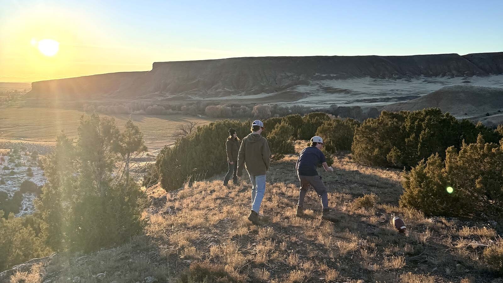 Layne and Liam Jordan explore their backyard with their mother. Raised in remote Medicine Lodge Archaeological Site where their dad works for Wyoming State Parks, the boys find the inspiration for their music in the nature surrounding them.