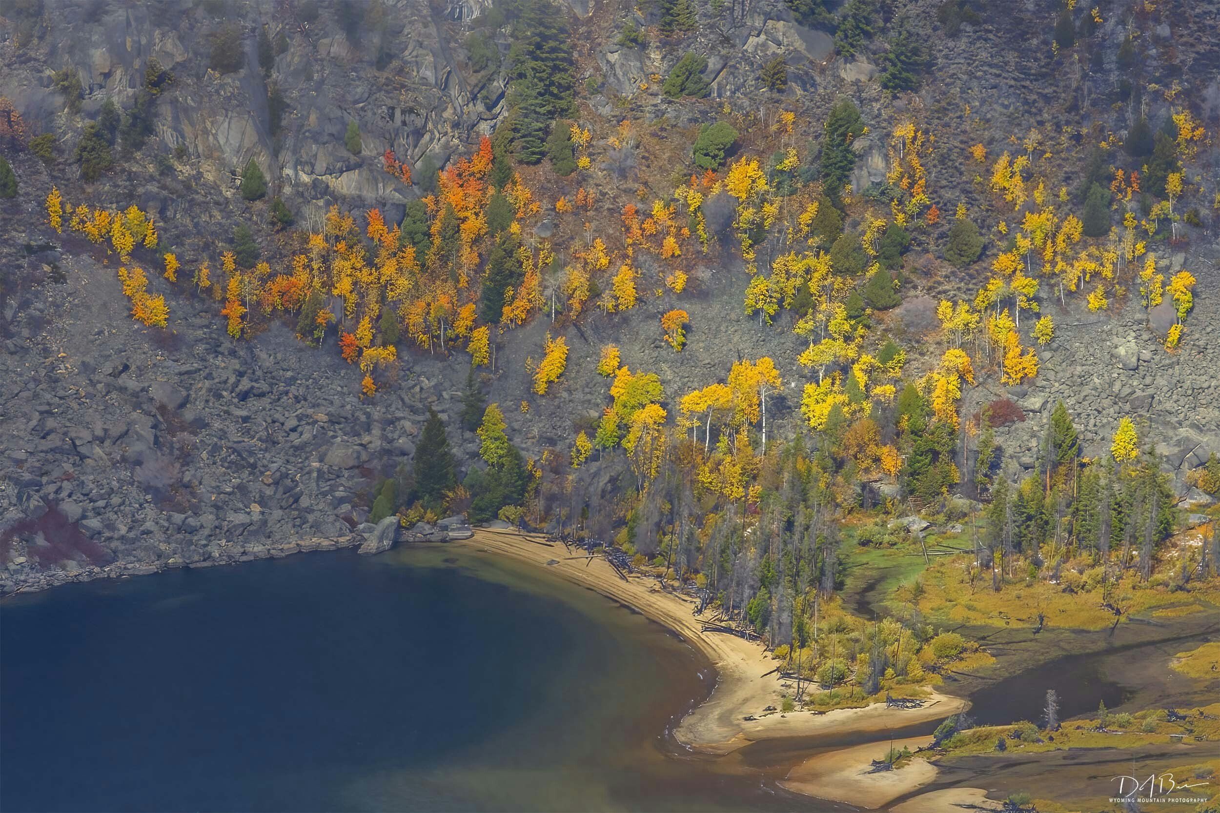 Skyline Drive above Pinedale on October 5, 2025