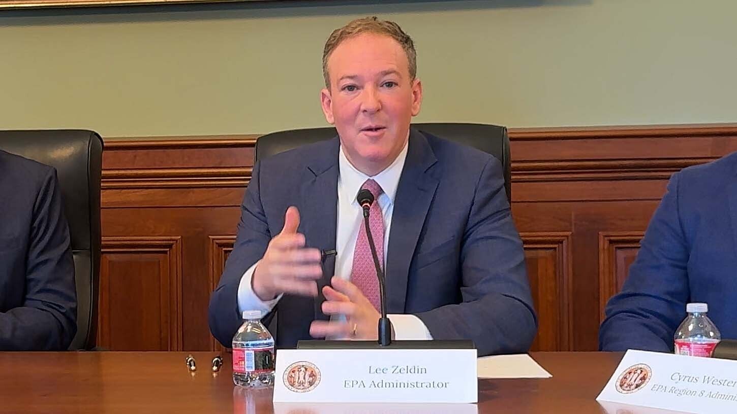 If EPA Administrator Lee Zeldin thinks President Trump should pardon a Cheyenne mechanic for removing emissions controls from diesel engines, he’s not saying so publicly. He said Thursday that his opinion on the issue is for Trump, not the media.