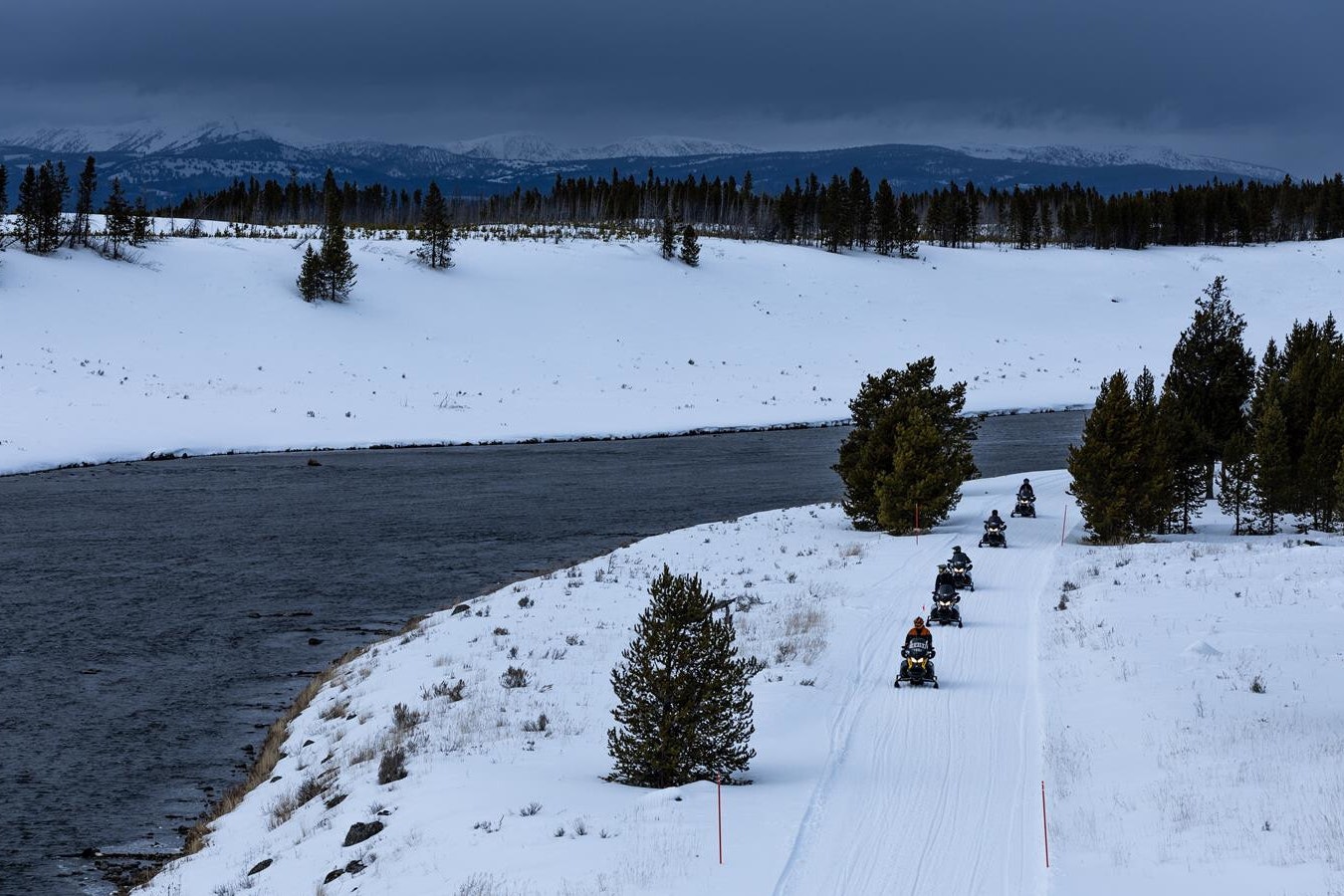 Seeing Yellowstone from a snowmobile is akin to catching salmon from the river and cooking them over a campfire. But instead of tastes and smells, you’ll remember sights and feelings.