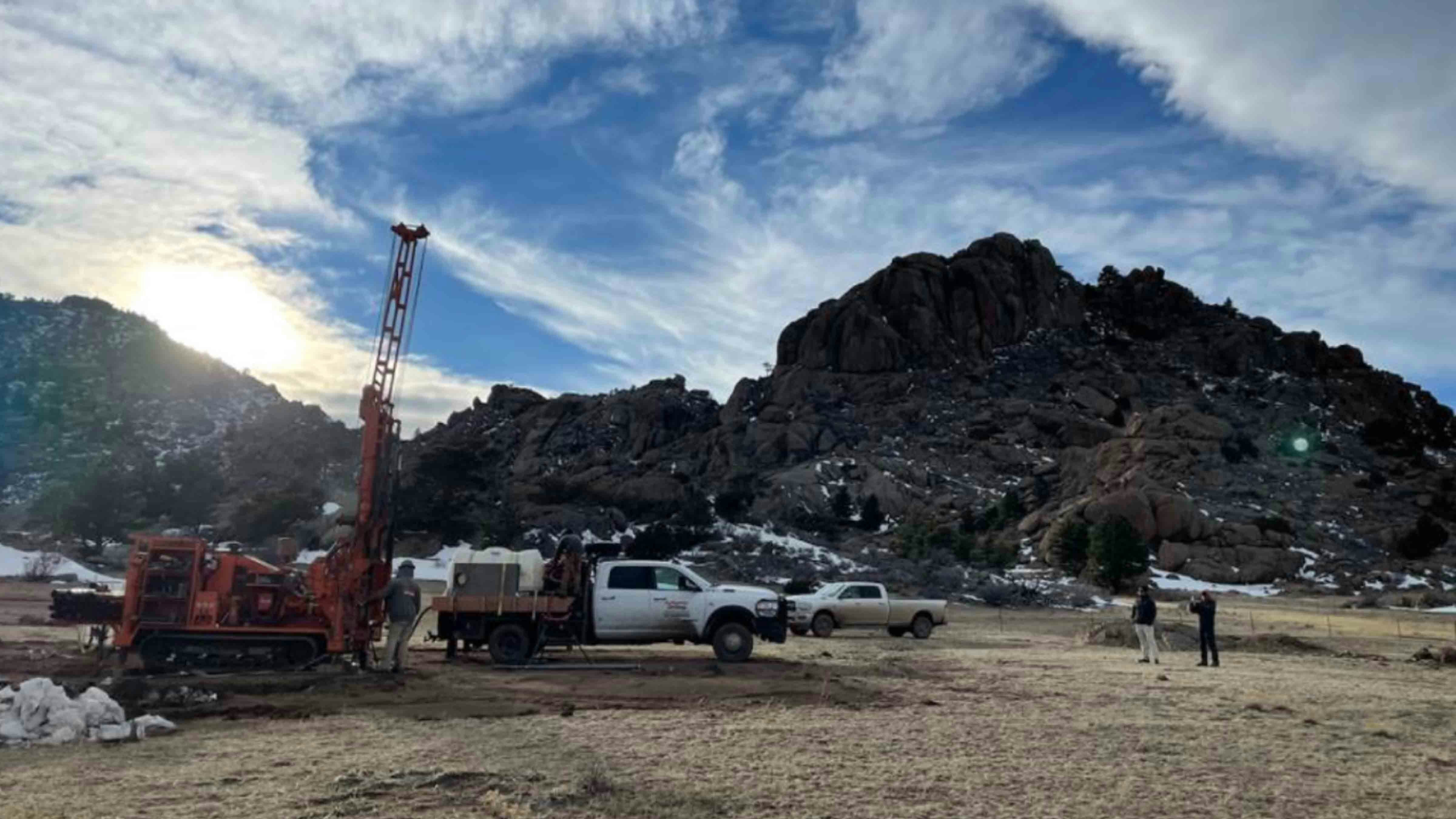 Exploring American Rare Earth's operation near Wheatland, Wyoming.