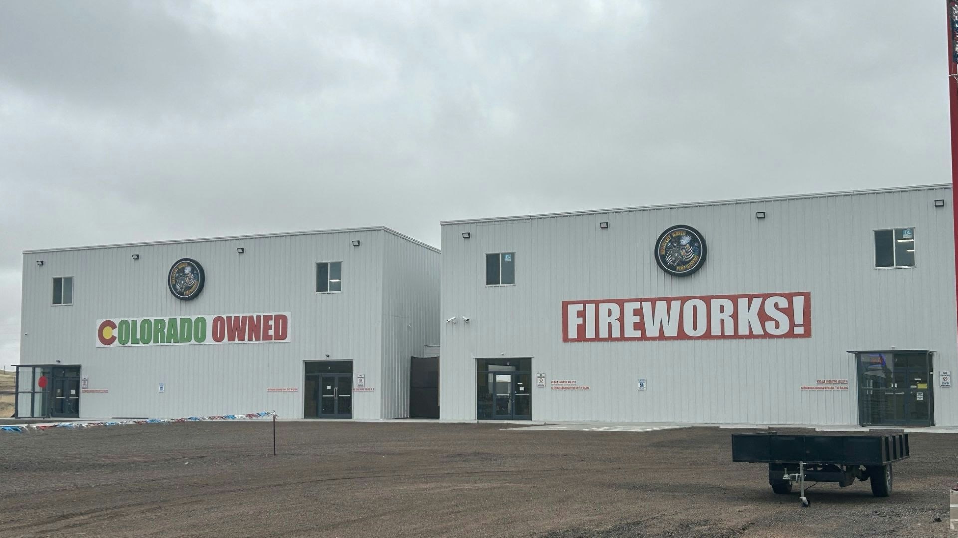 Mike Elliott, whose daughter owned Jurassic Fireworks and Artillery World, said the county commissioners and other surrounding business owners do not like them due to the Elliotts being from Colorado.