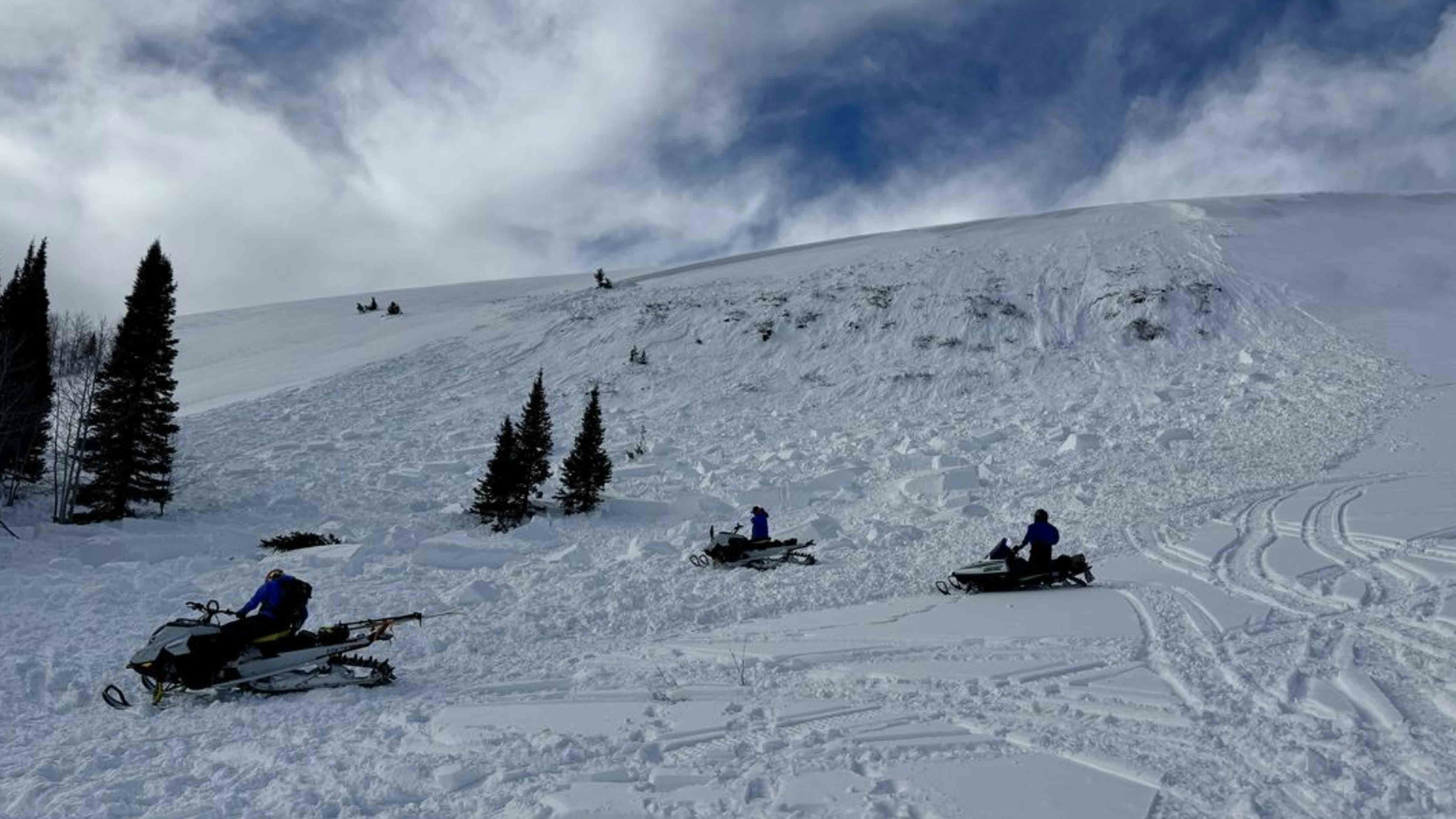 A 37 year-old male from Evanston, Wyoming was caught, carried, fully buried, and killed in an avalanche in the Monte Cristo area, east of Huntsville, Utah.