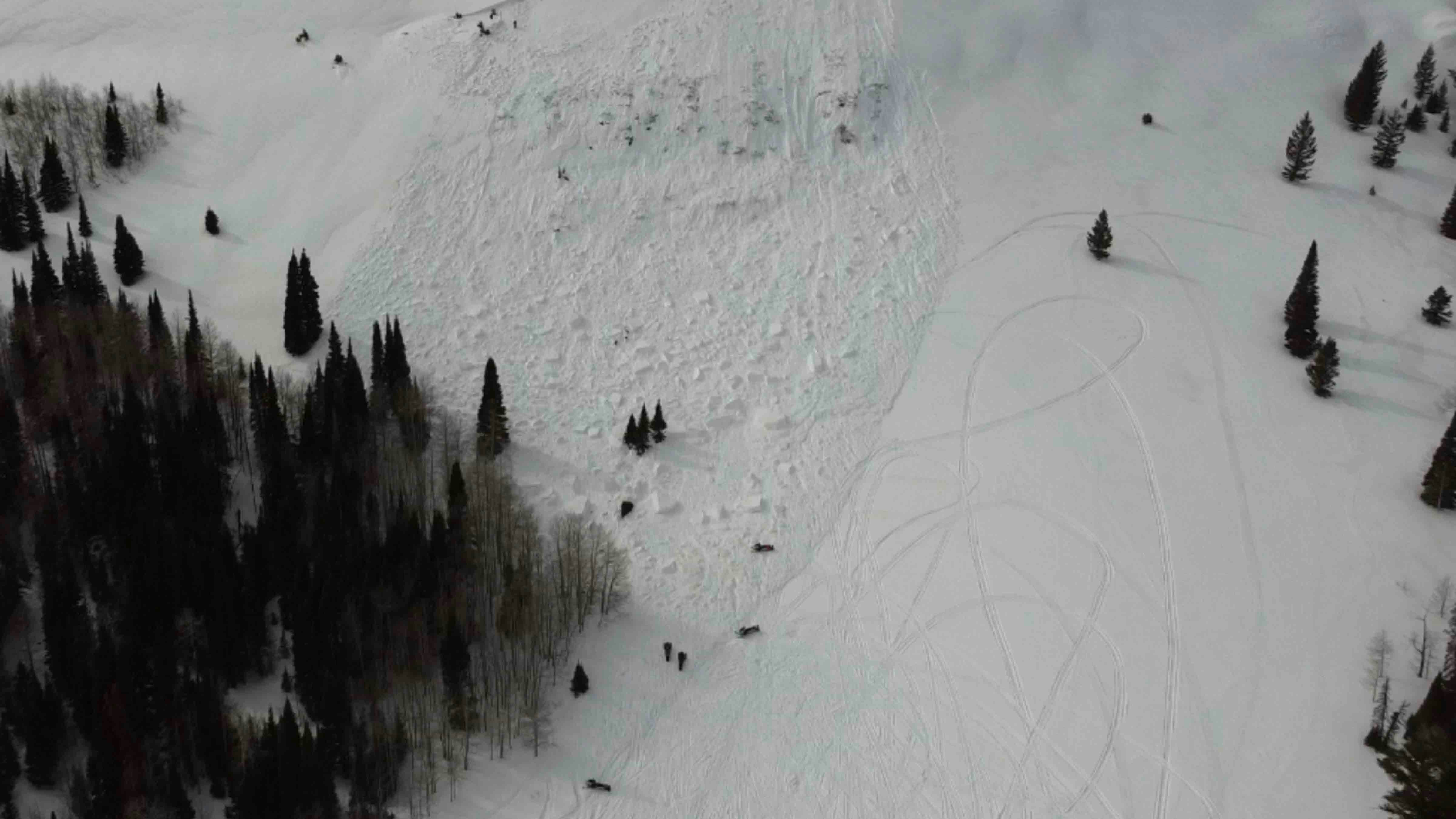 A 37 year-old male from Evanston, Wyoming was caught, carried, fully buried, and killed in an avalanche in the Monte Cristo area, east of Huntsville.