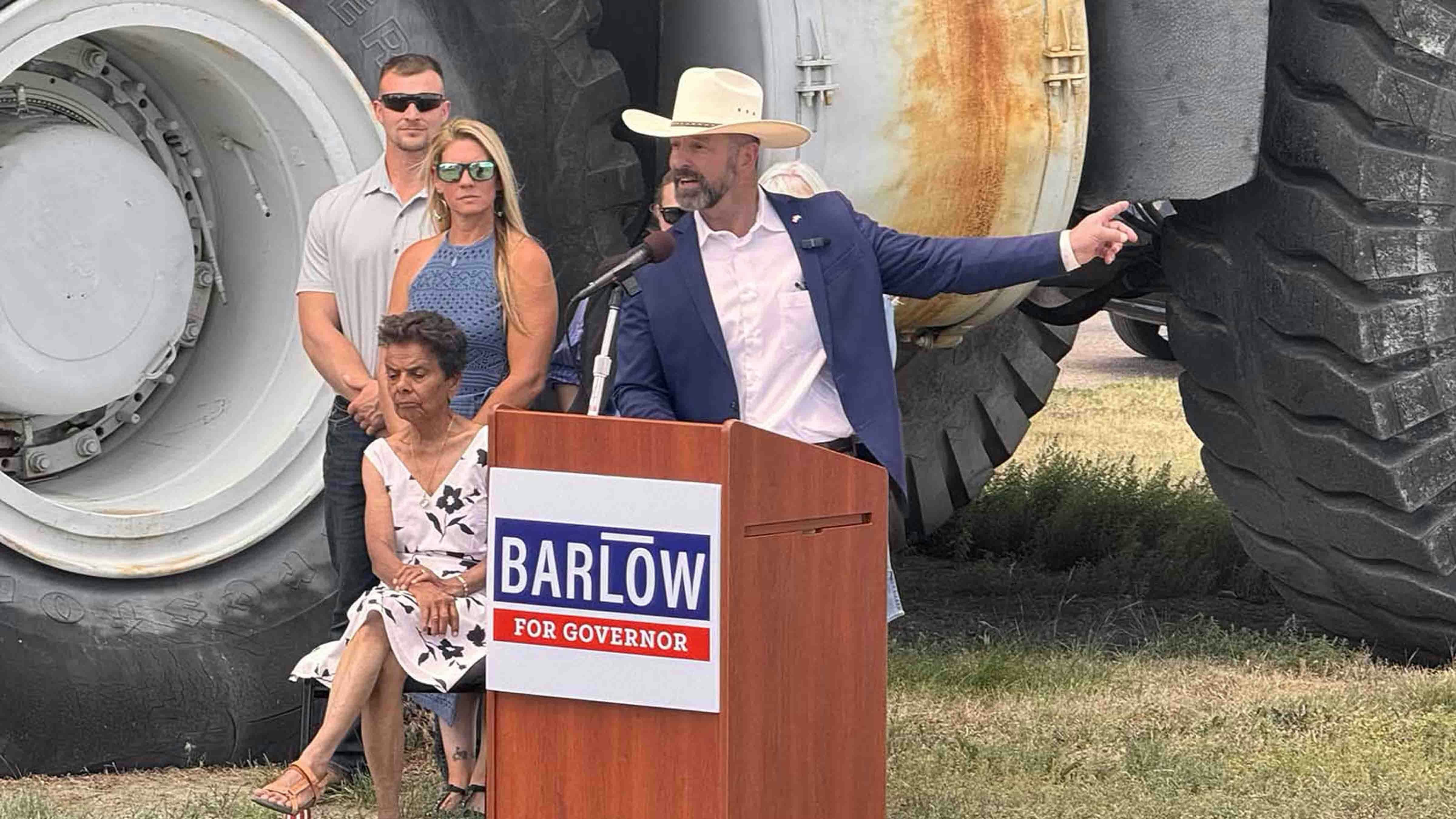 Campbell County Republican Eric Barlow on Tuesday announced he’s running for governor in 2026.
