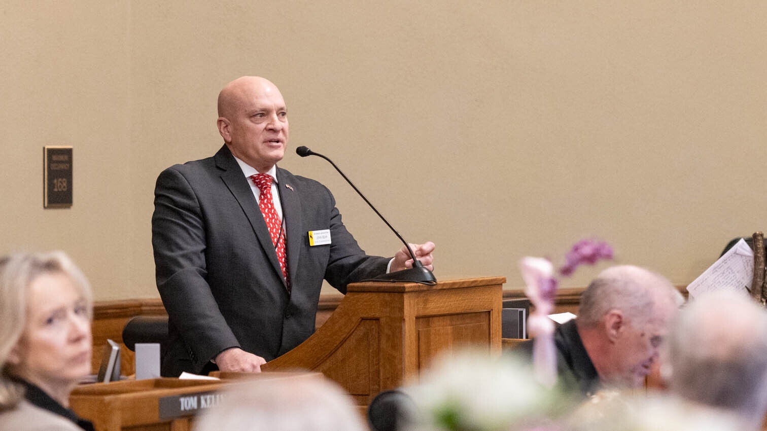 “We are not doing our work if we just abdicate to the executive and let their budget department decide how we’re going to (do things),” said Rep. John Bear. “We have to make the decisions.”