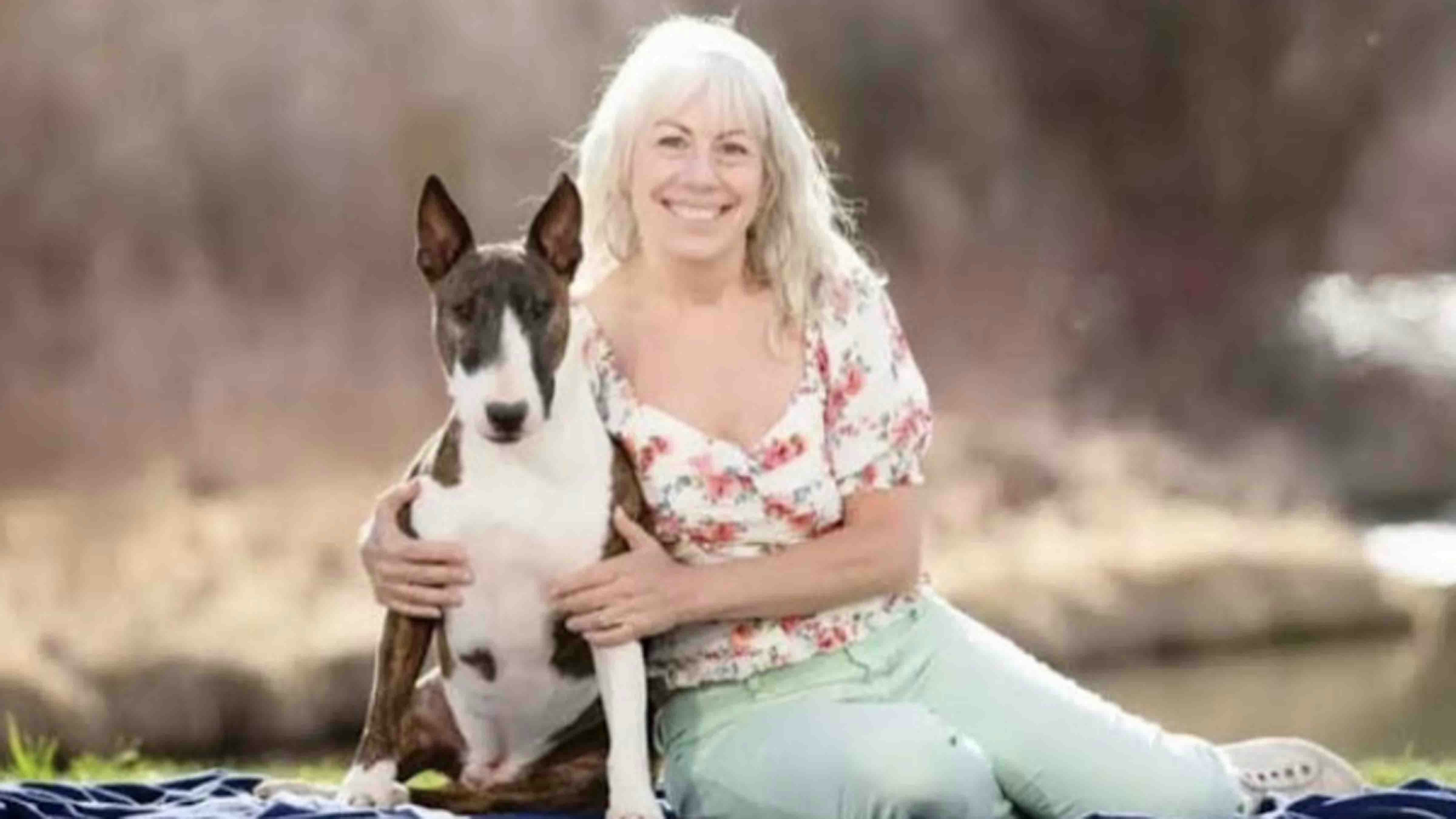 Becky Barber and Jester.