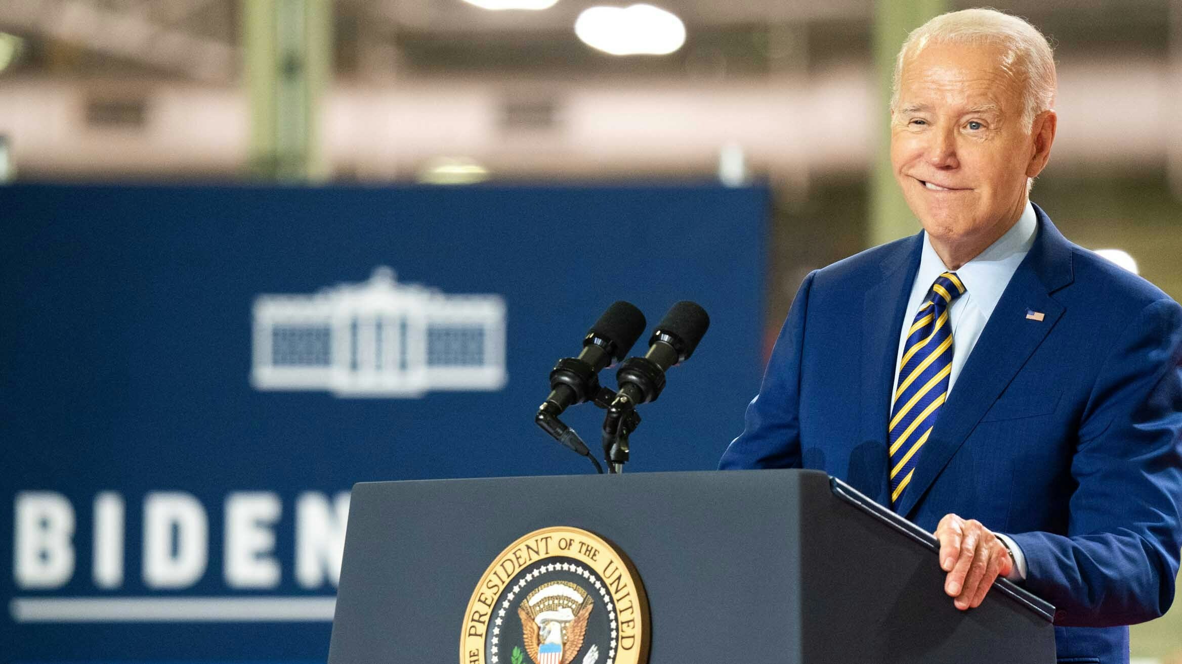 President Joe Biden speaks about his economic plan at the Flex LTD manufacturing plant on July 6, 2023 in West Columbia, South Carolina.