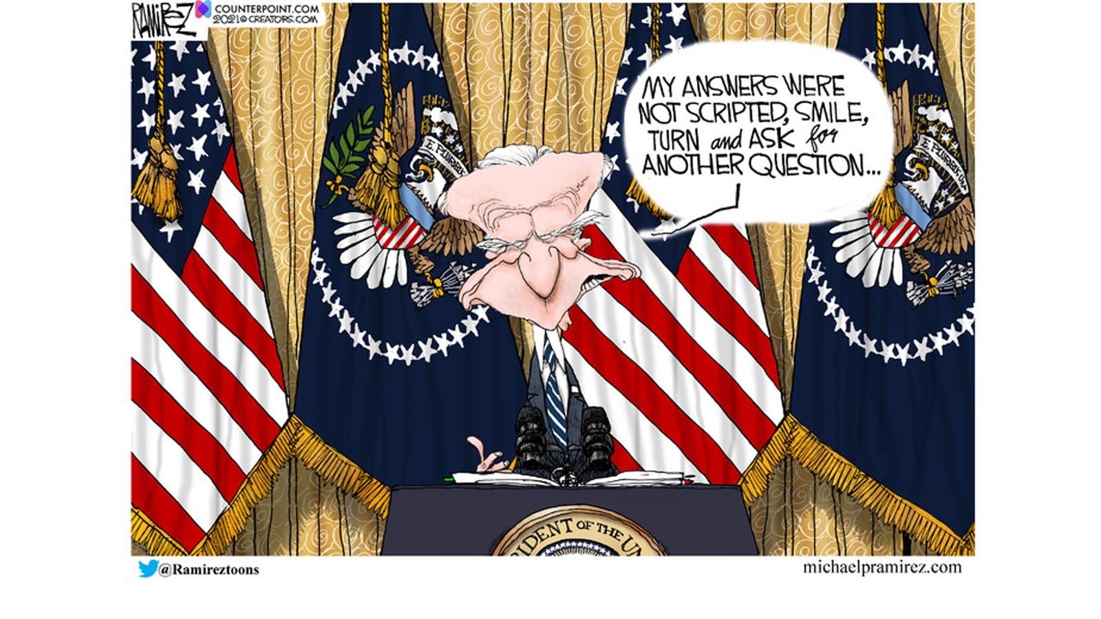 Biden cartoon 3 27 21