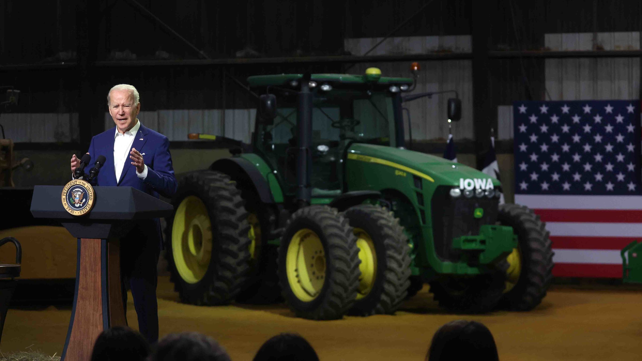 Biden tractor scaled