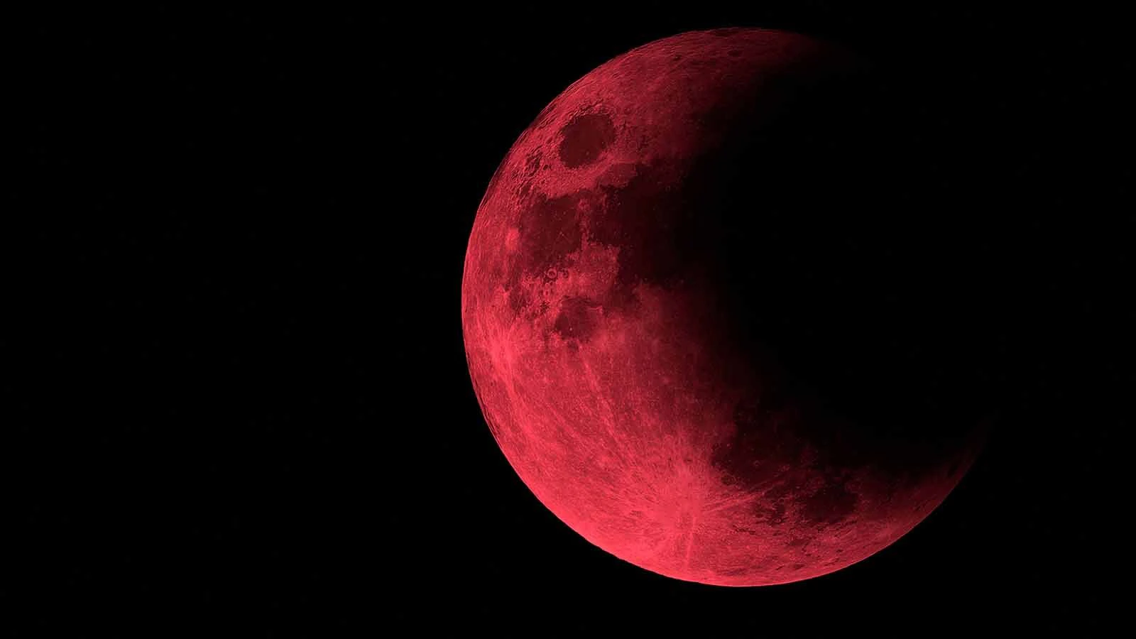 When the next lunar eclipse reaches its maximum at 10:12 p.m. on Thursday, 96.2% of the moon will be covered by the Earth’s shadow. What makes it unusually striking will be its deep blood-red color, said a former Wyoming state climatologist.