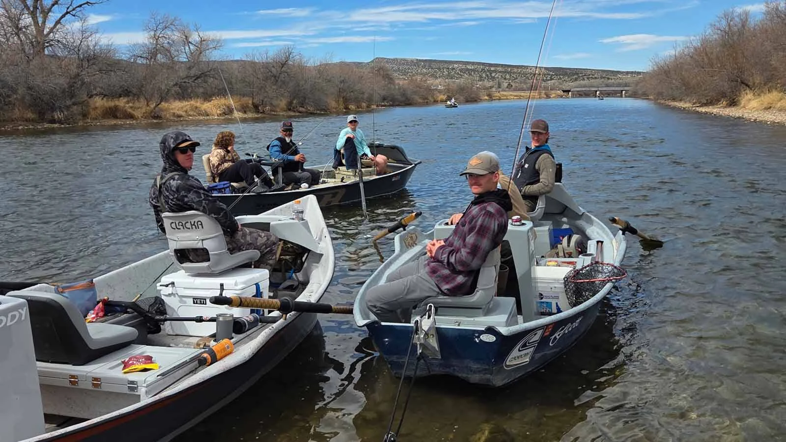 Students from several Wyoming high schools are participating in a new fly-fishing school club program.