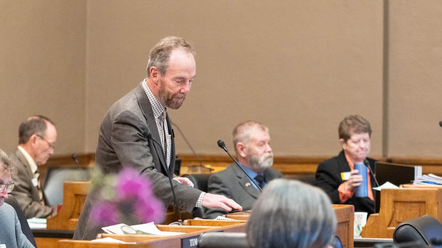 "This is just more regulation on a business," Sen. Bob Ide added.