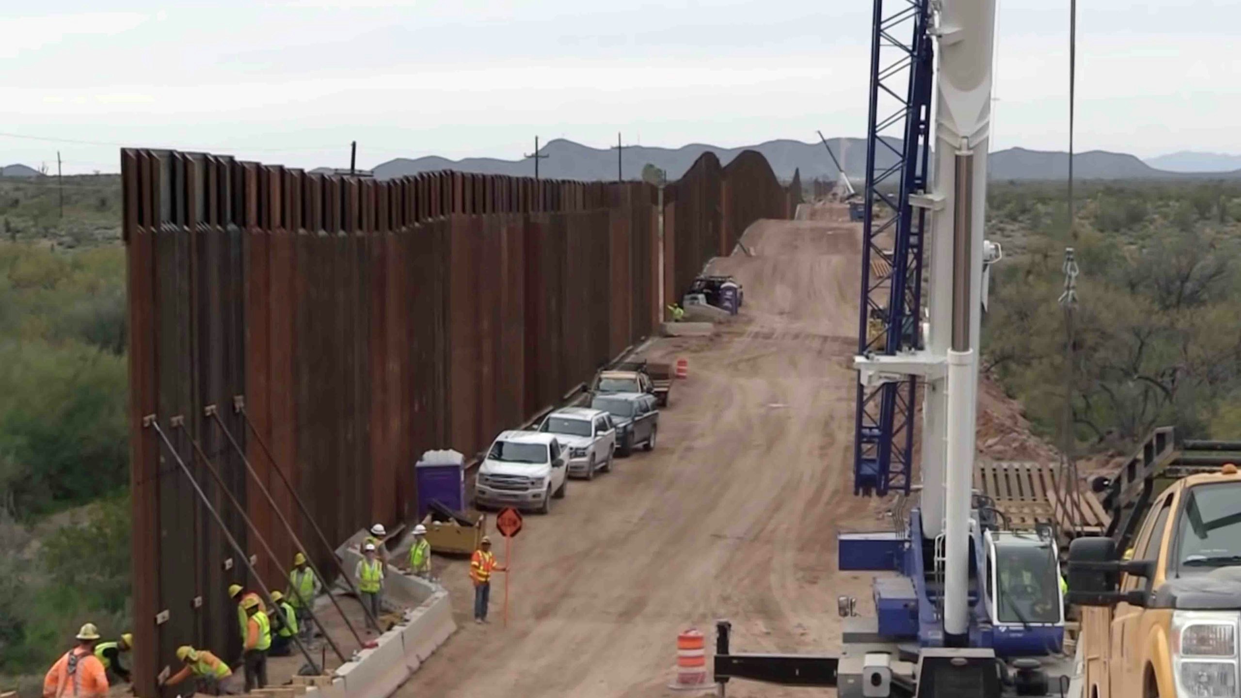 Border wall construction scaled
