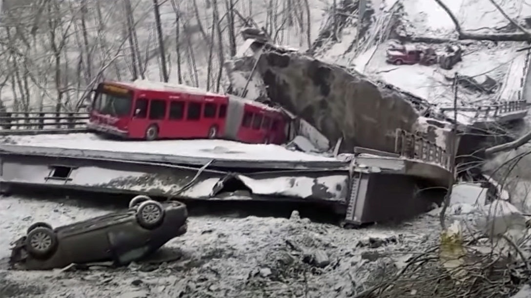 Bridge collapse pittsburgh