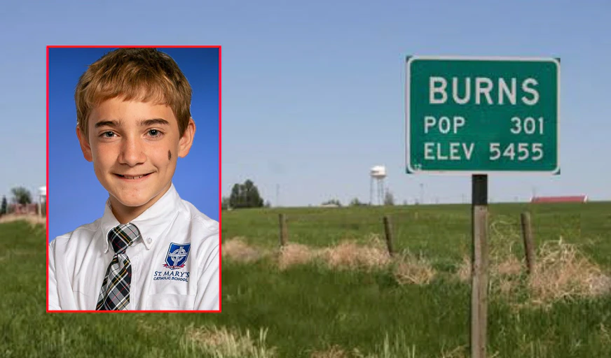 Eleven-year-old Liam Cox died Wednesday, three days after he was hit by a vehicle while riding his bicycle near Burns. His 13-year-old sister was with him that Sunday afternoon, on what had begun as an ordinary bike ride toward Burns.