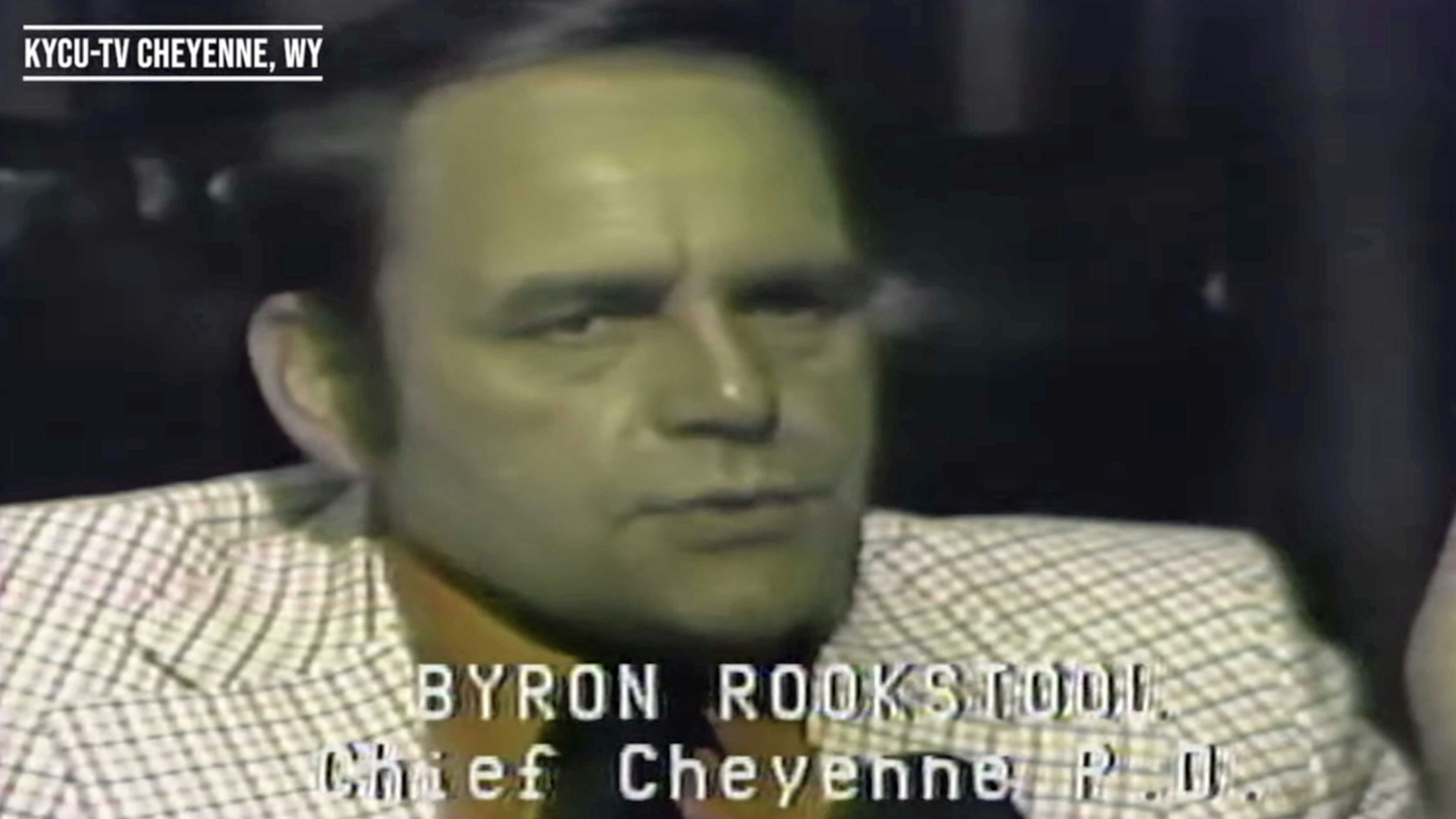 Chief of Police Byron Rookstool. July 16, 1979