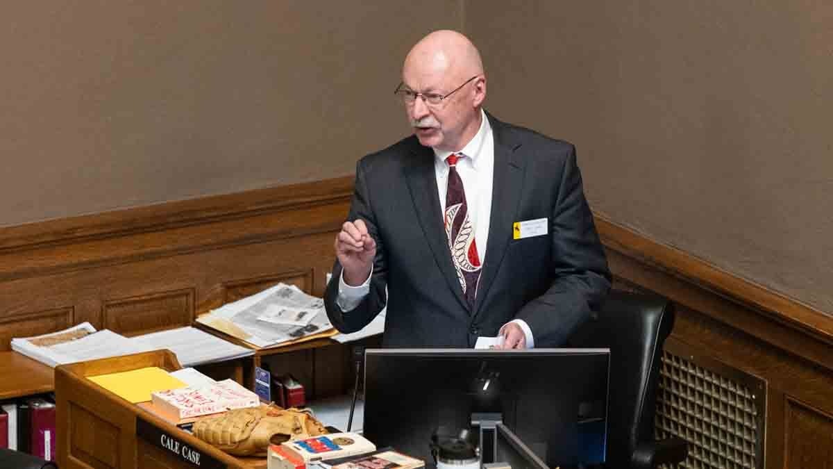 Sen. Cale Case told the Senate that Wyoming's clerks "run the best elections in the country by any measure, any measure," and that they had been battered by an unprecedented volume of election legislation.