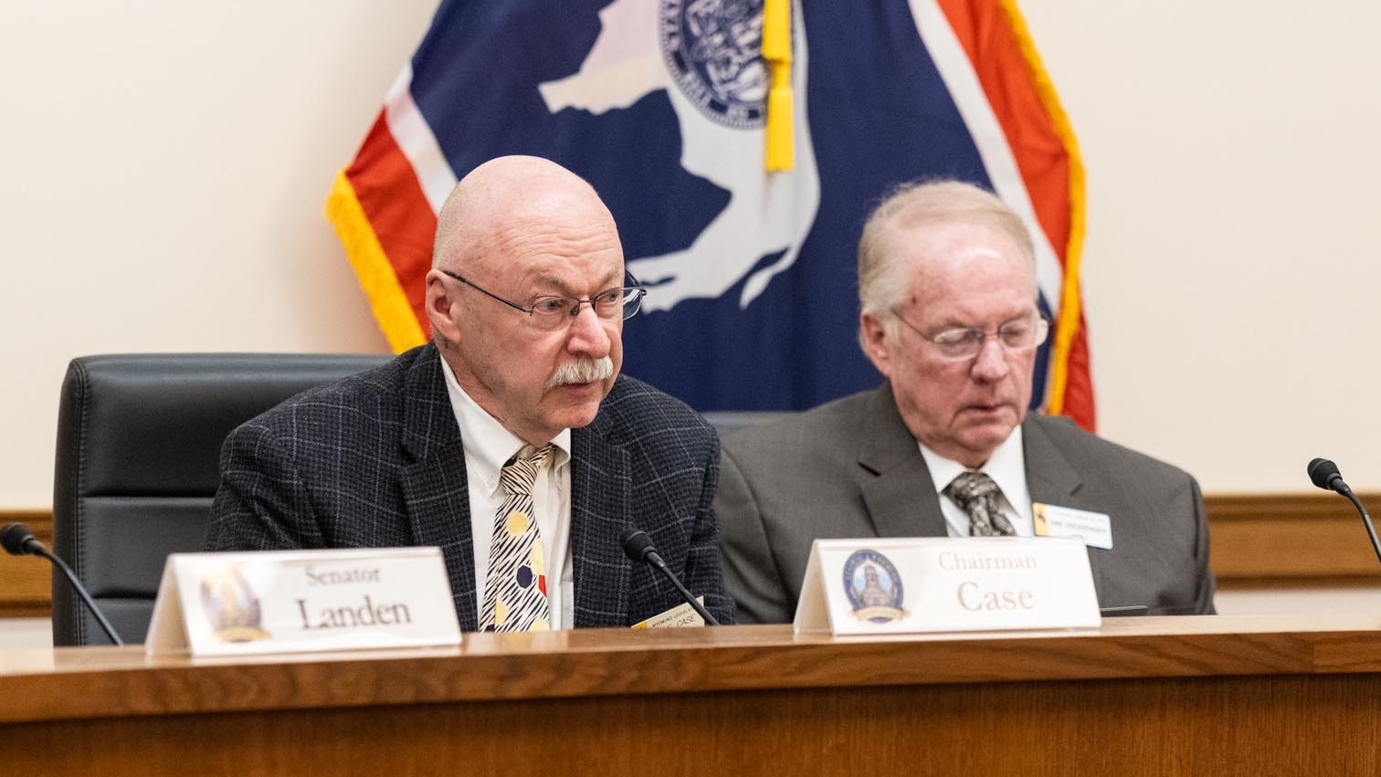Throughout Monday’s hearing, Committee Chairman Cale Case, R-Lander, raised pointed questions about the wisdom of adding increasingly specific items to a list of election violations — warning it could backfire in court.
