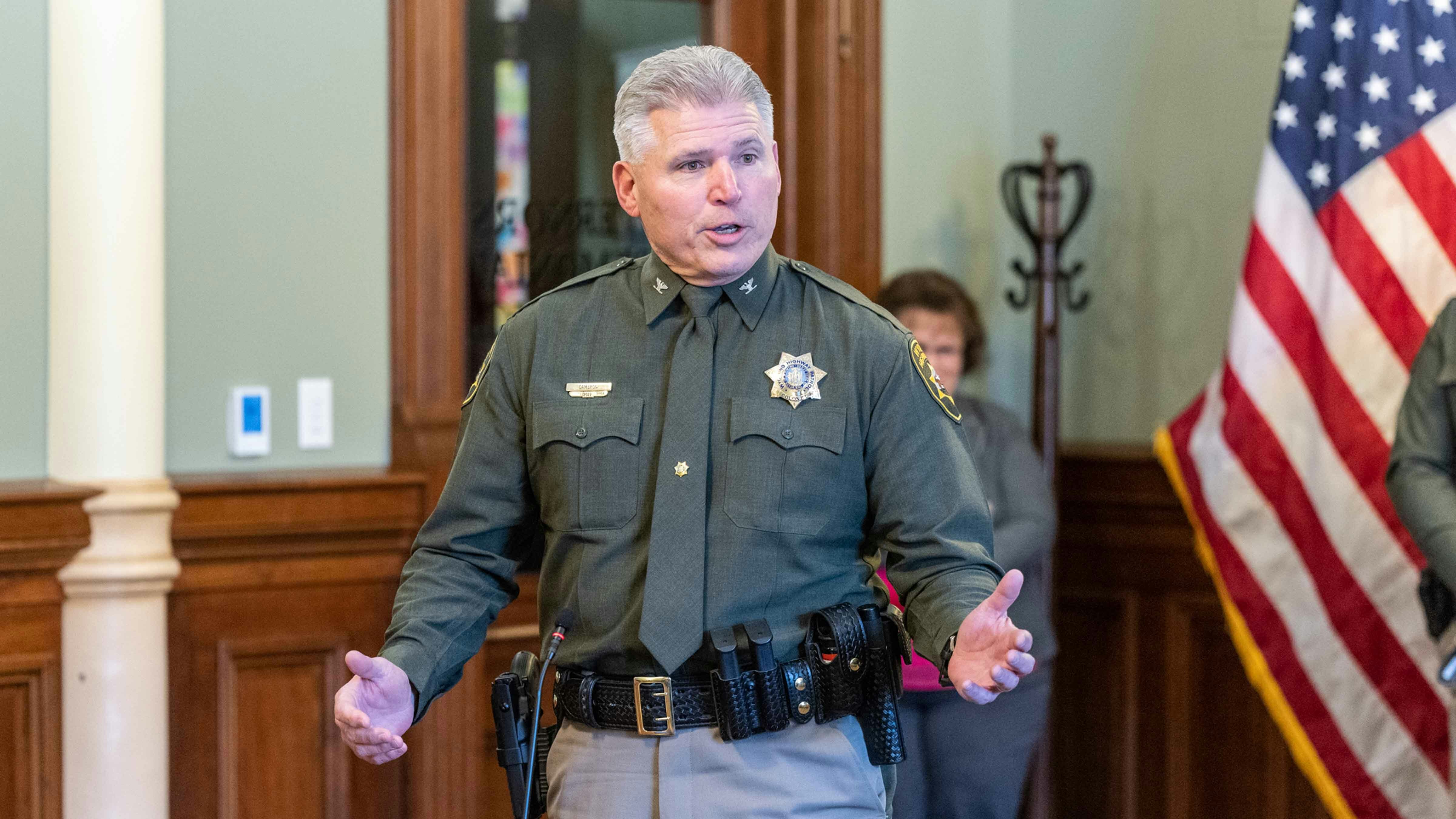 The Wyoming Department of Transportation on Tuesday announced that the head of the Wyoming Highway Patrol Col. Tim Cameron is retiring.