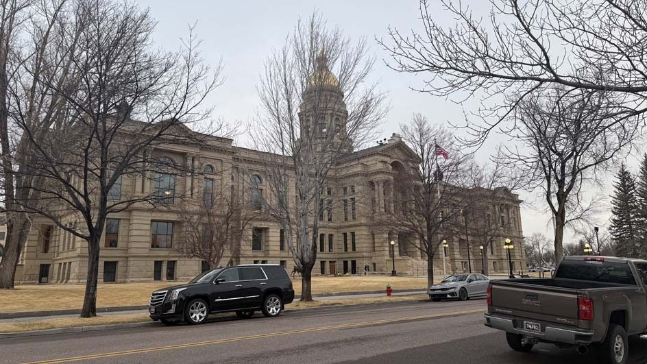 Wyoming State Capitol on March 3, 2026