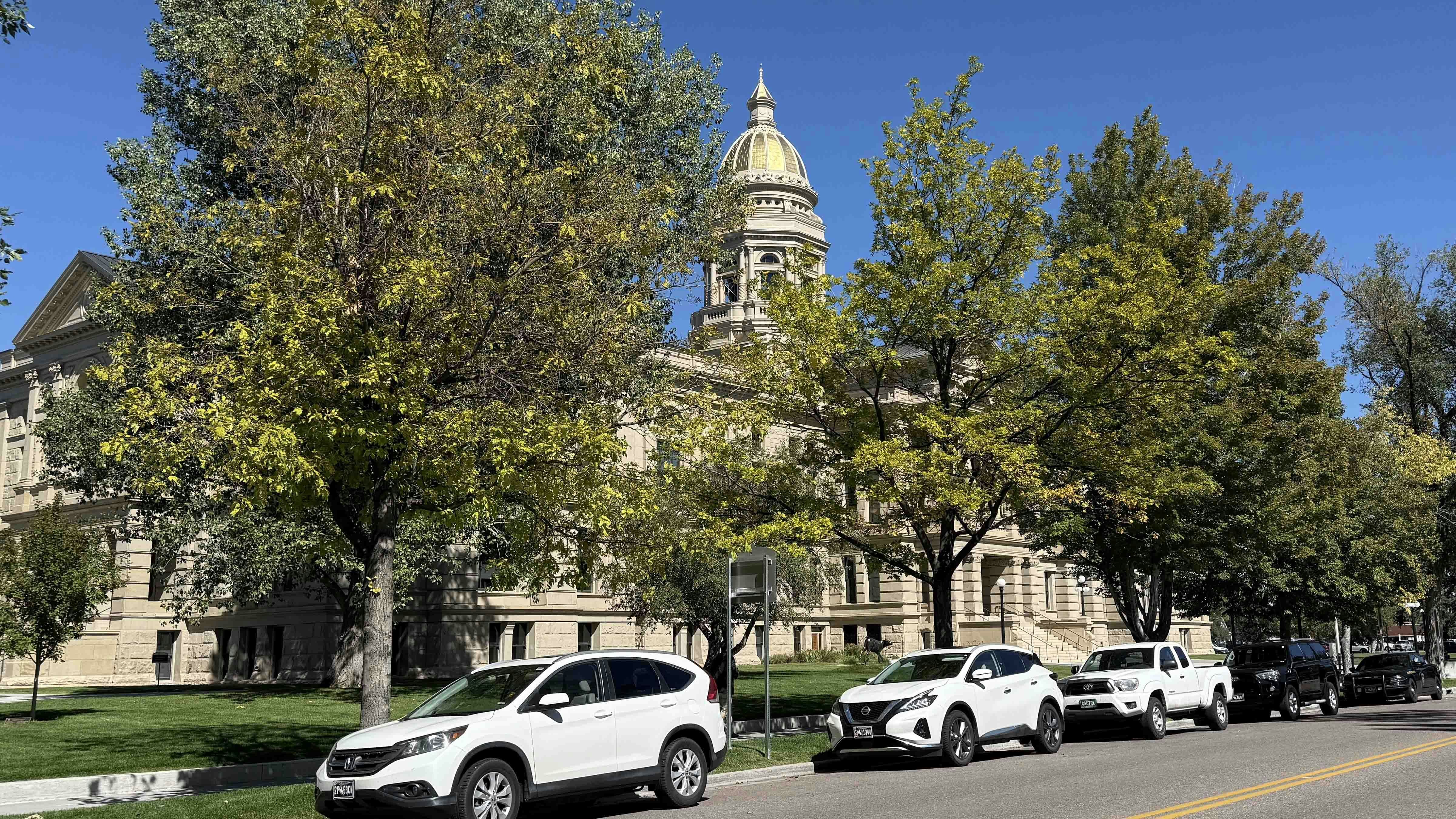 Wyoming State Capitol in September, 2025