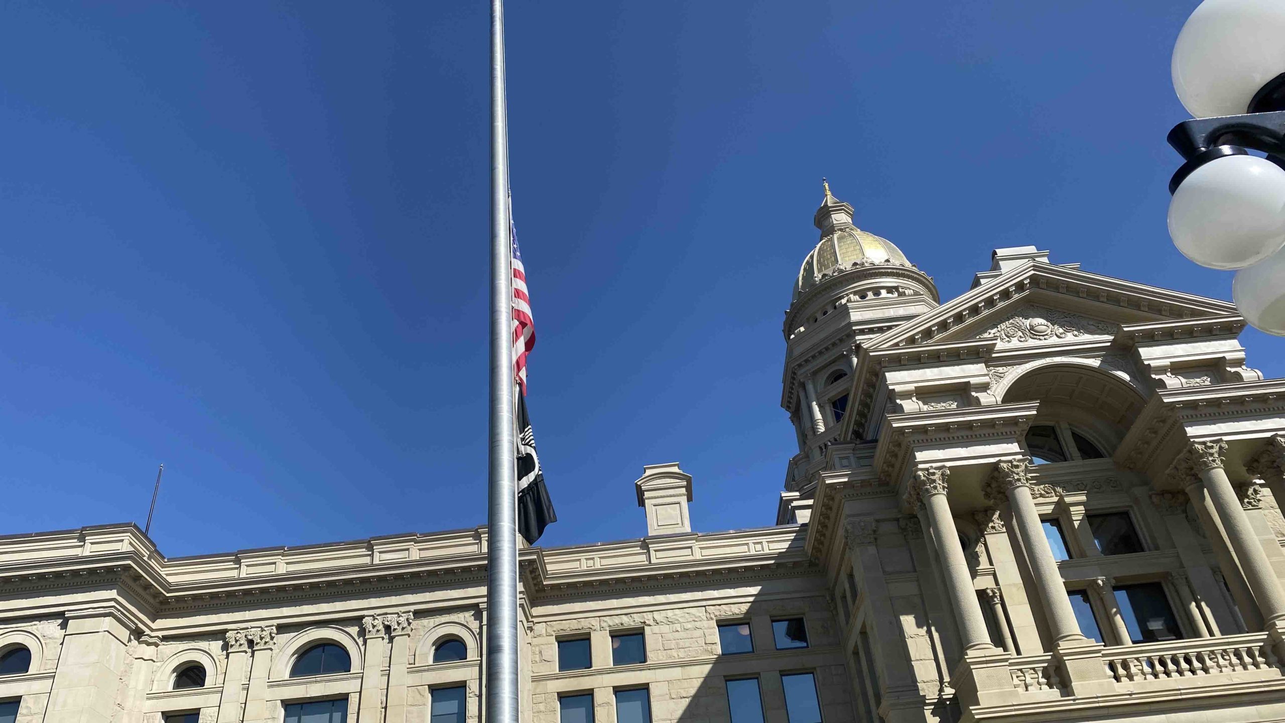 Capitol half staff scaled