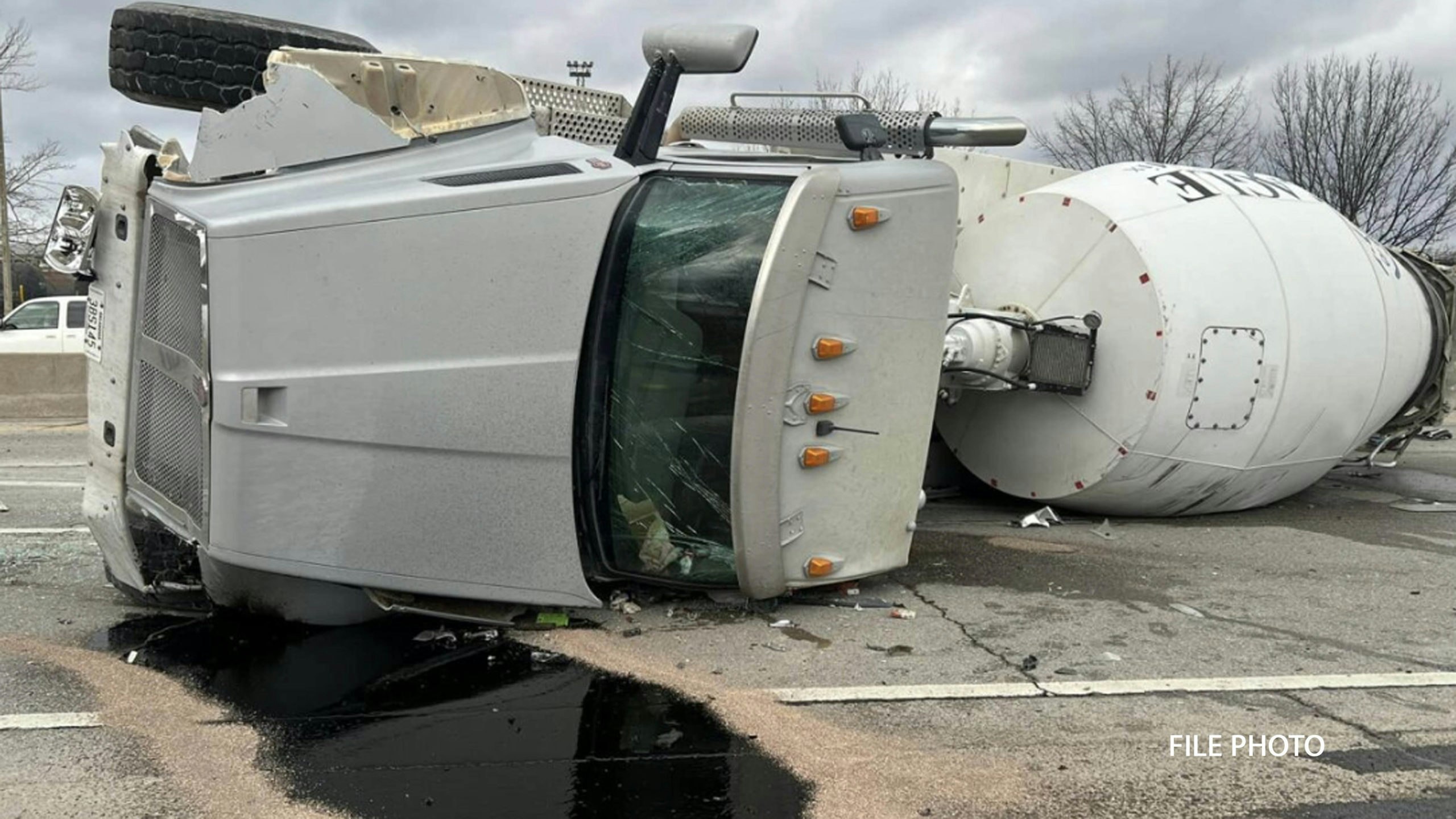 Cement truck rollover scaled