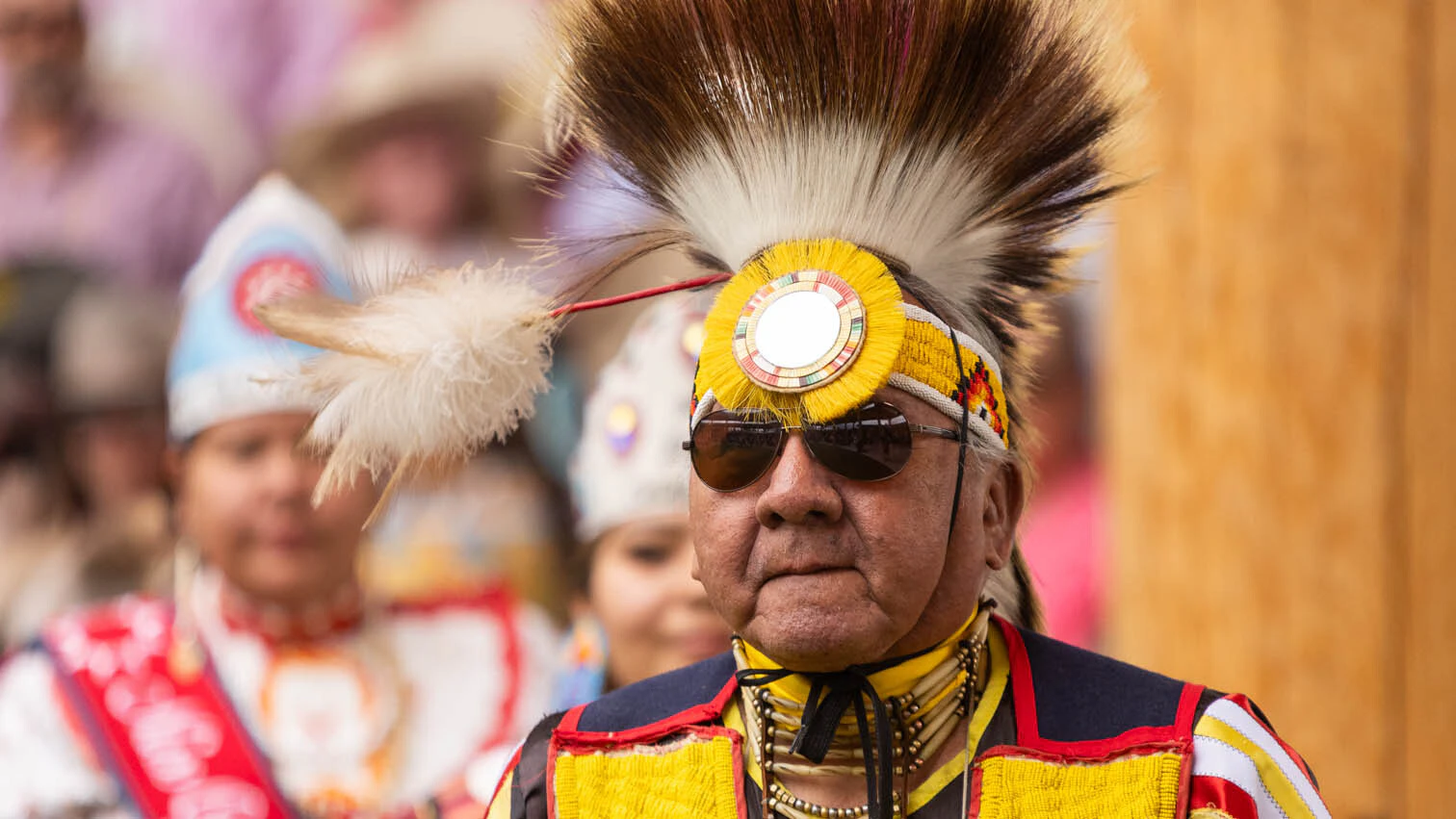 Dance Performer at the Morning Star American Indian Village on Thursday, July 23.