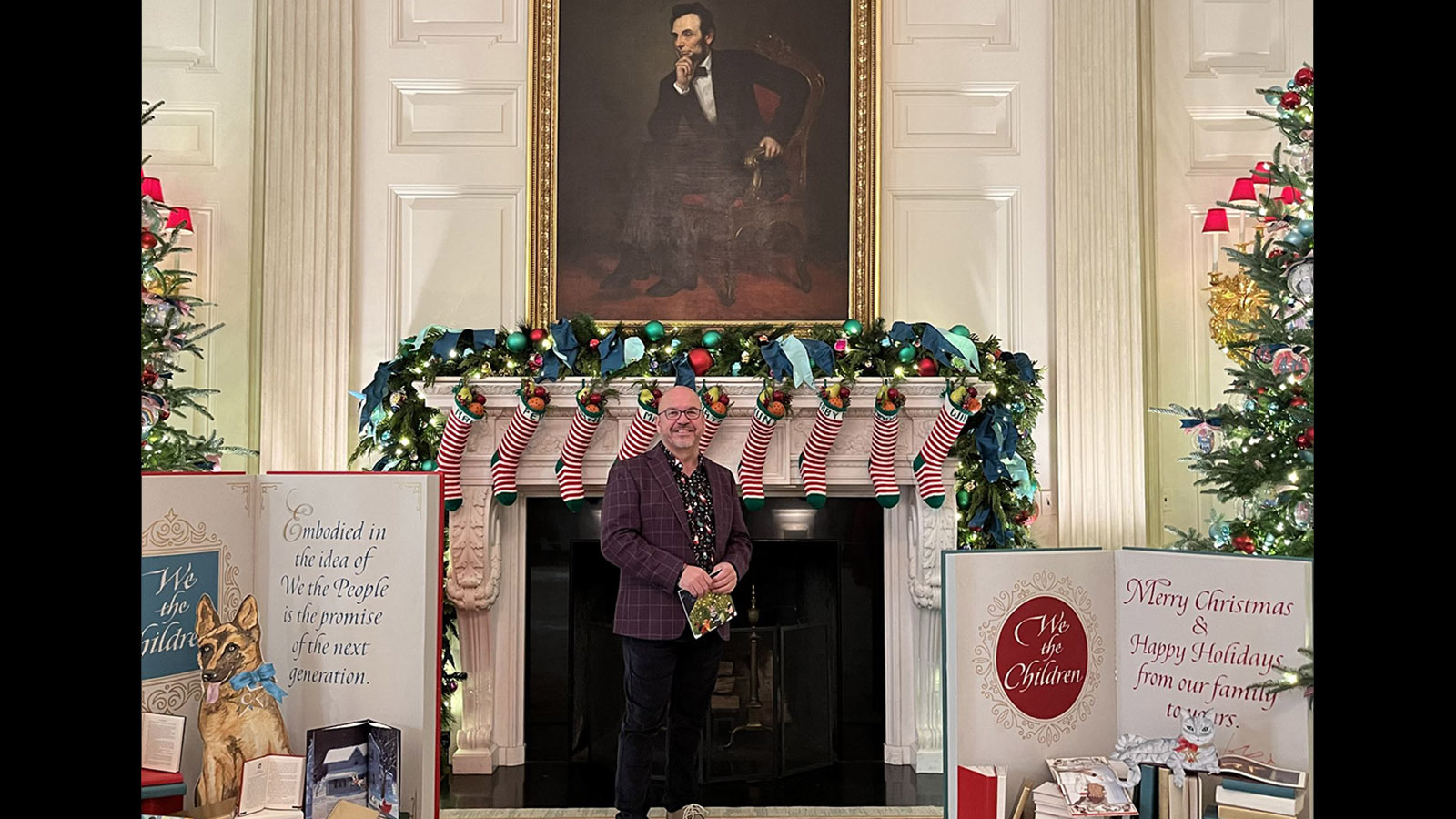 Chad banks at white house 1 11 28 22