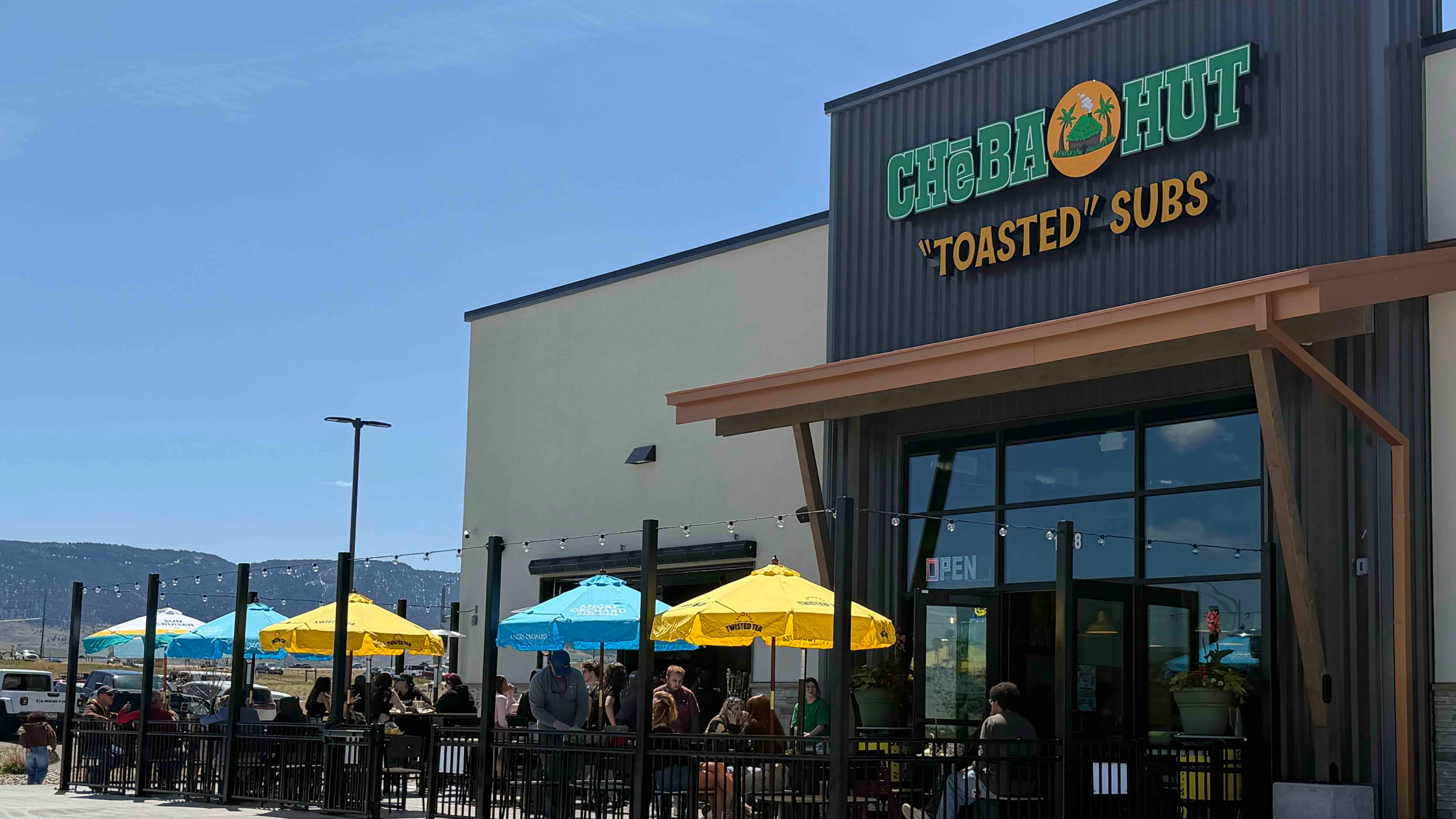 A weed-themed sandwich shop opened in Casper, Wyoming, on Friday, where marijuana possession can lead to jail time. "I feel the fact that it’s a little taboo” is part of the draw, says the manager.