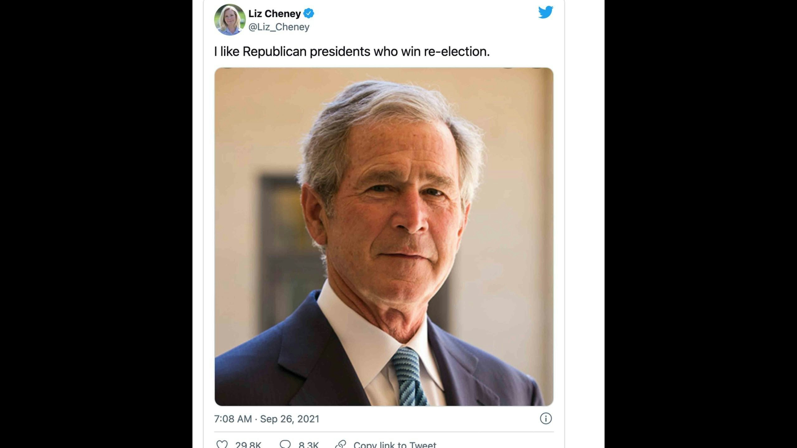 Cheney trump tweet scaled