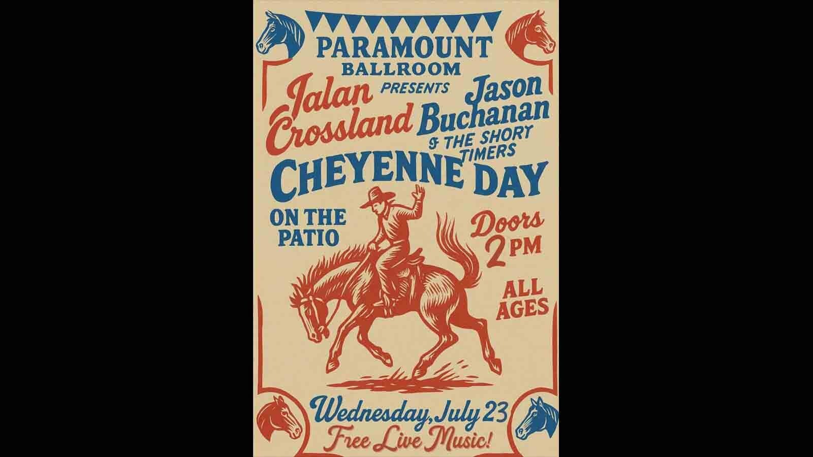 Cheyenne day poster 7 26 25