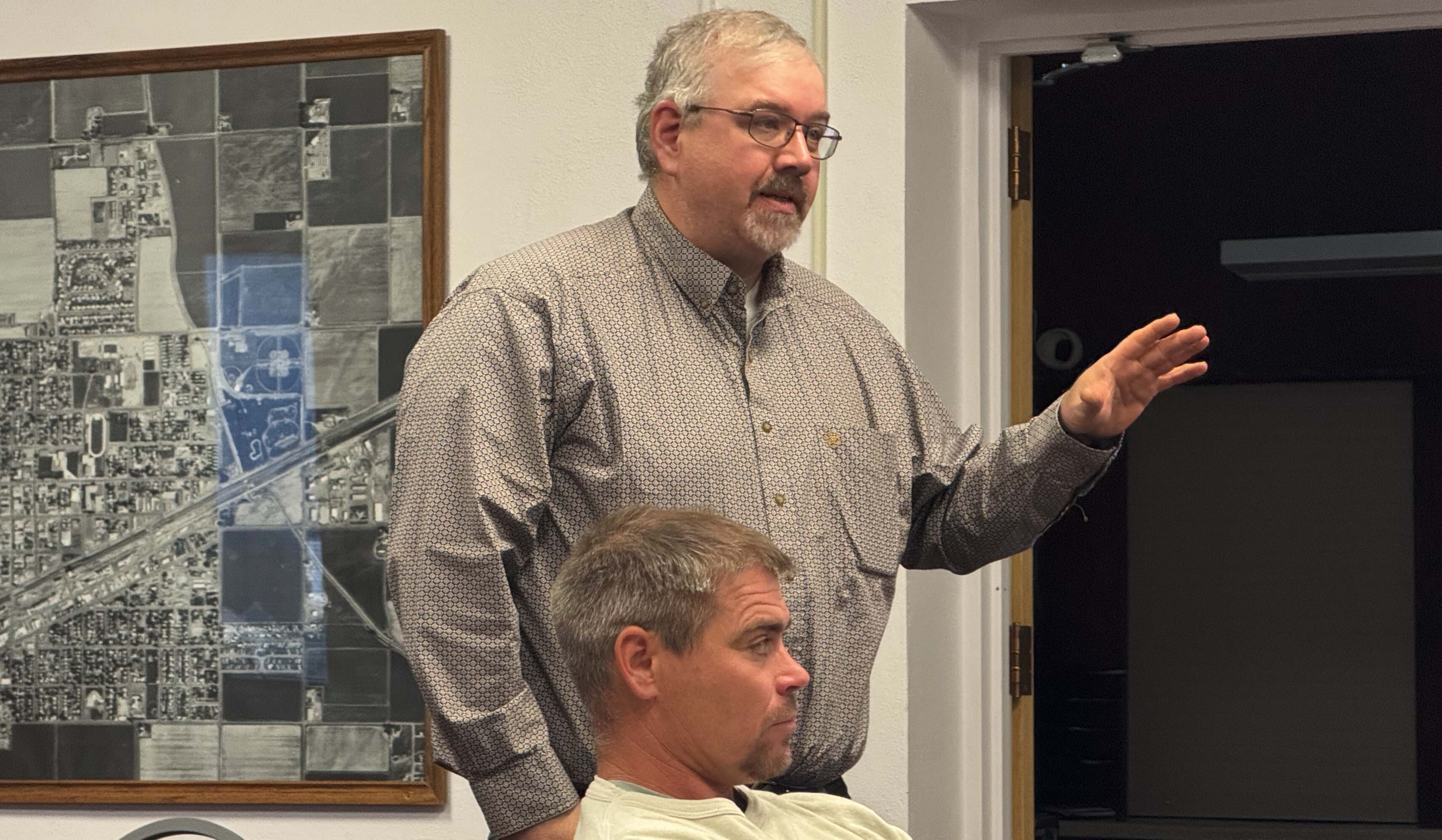 A Powell family facing the prospect of giving up two of their four dogs because of a city ordinance, made their case Monday to change the town rule.