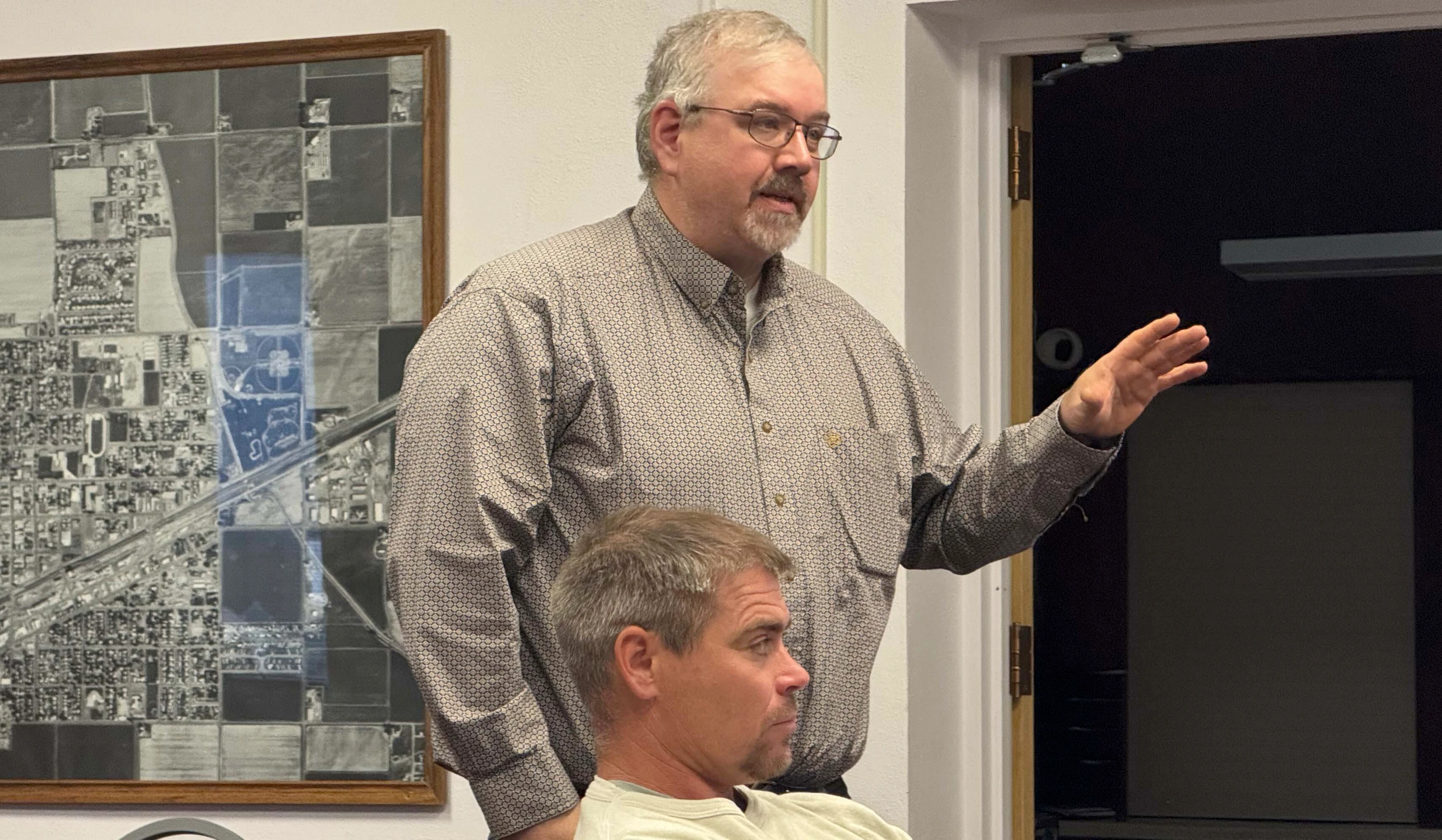 A Powell family facing the prospect of giving up two of their four dogs because of a city ordinance, made their case Monday to change the town rule.