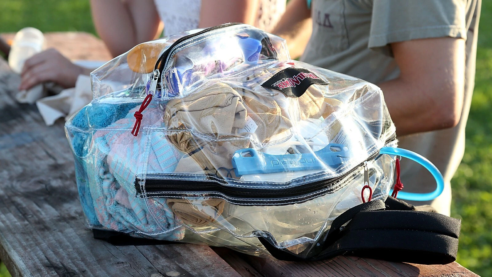 Clear backpack 7 25 22