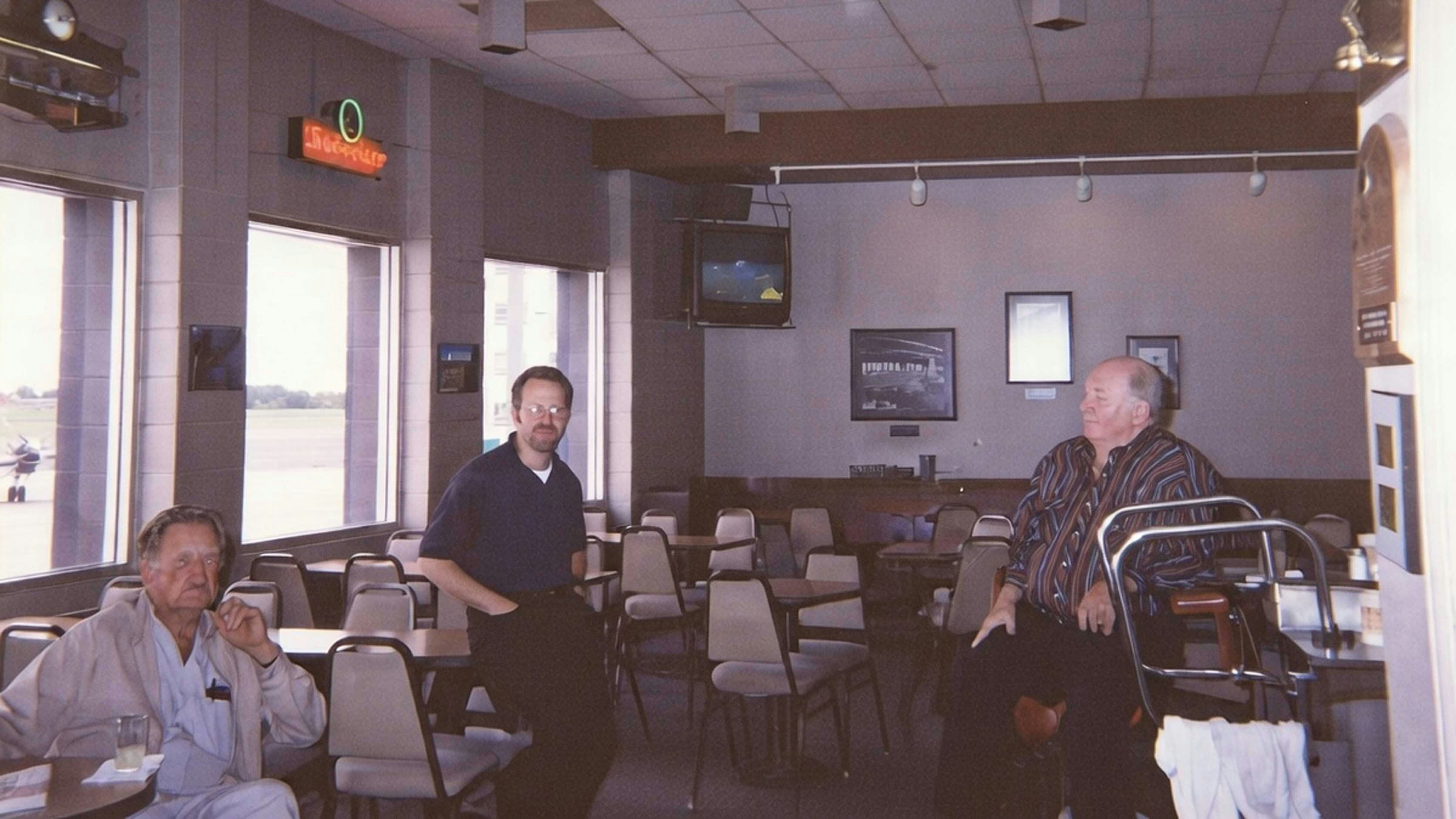 Daylight hours at the Cloud 9 had a much-tamer vibe, but at night it was packed and everyone knew "Gov. Ed" was in charge. Mike Moser (center) owned the bar from 1985-2000.