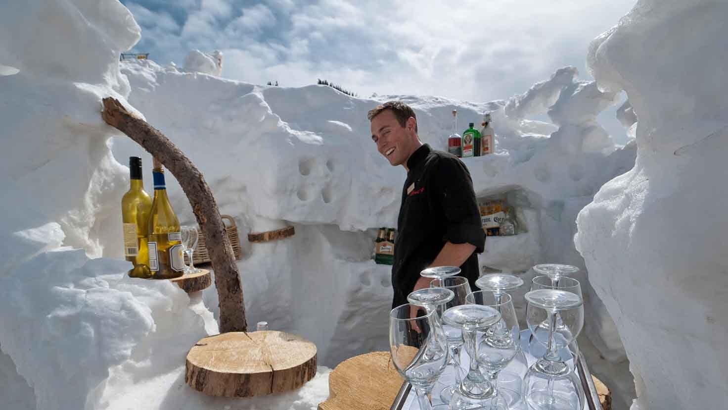 Cloud Nine on-mountain restaurant at Aspen