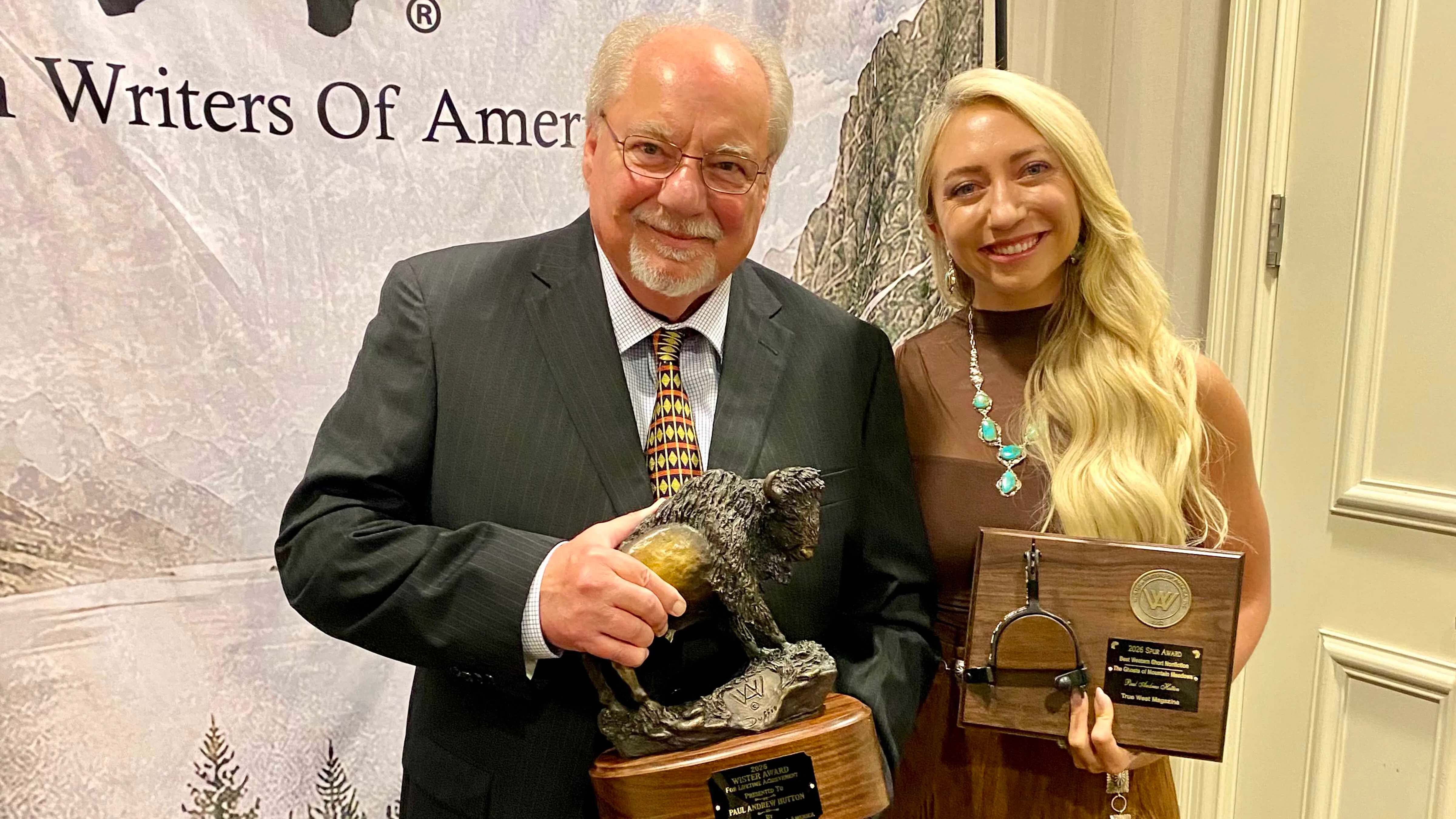 Cody’s Paul Andrew Hutton has landed one of Western literature’s top honors, the coveted Owen Wister Award. That elevates the New York Times bestselling author of “The Undiscovered Country” into the top ranks of Western writers.