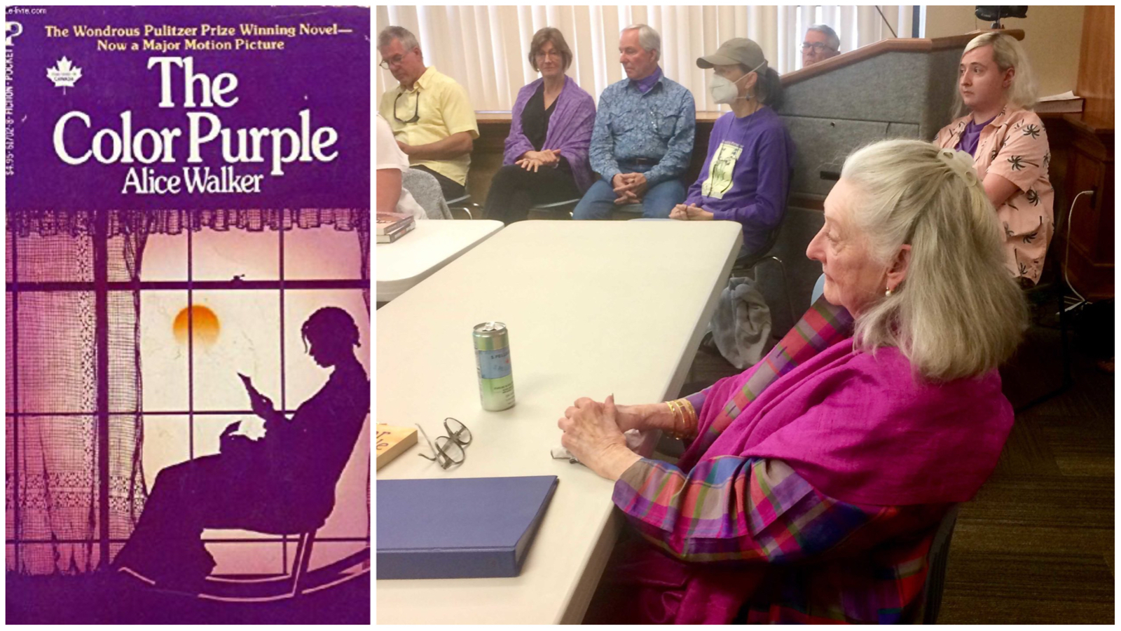 Color purple and librarian 10 25 22