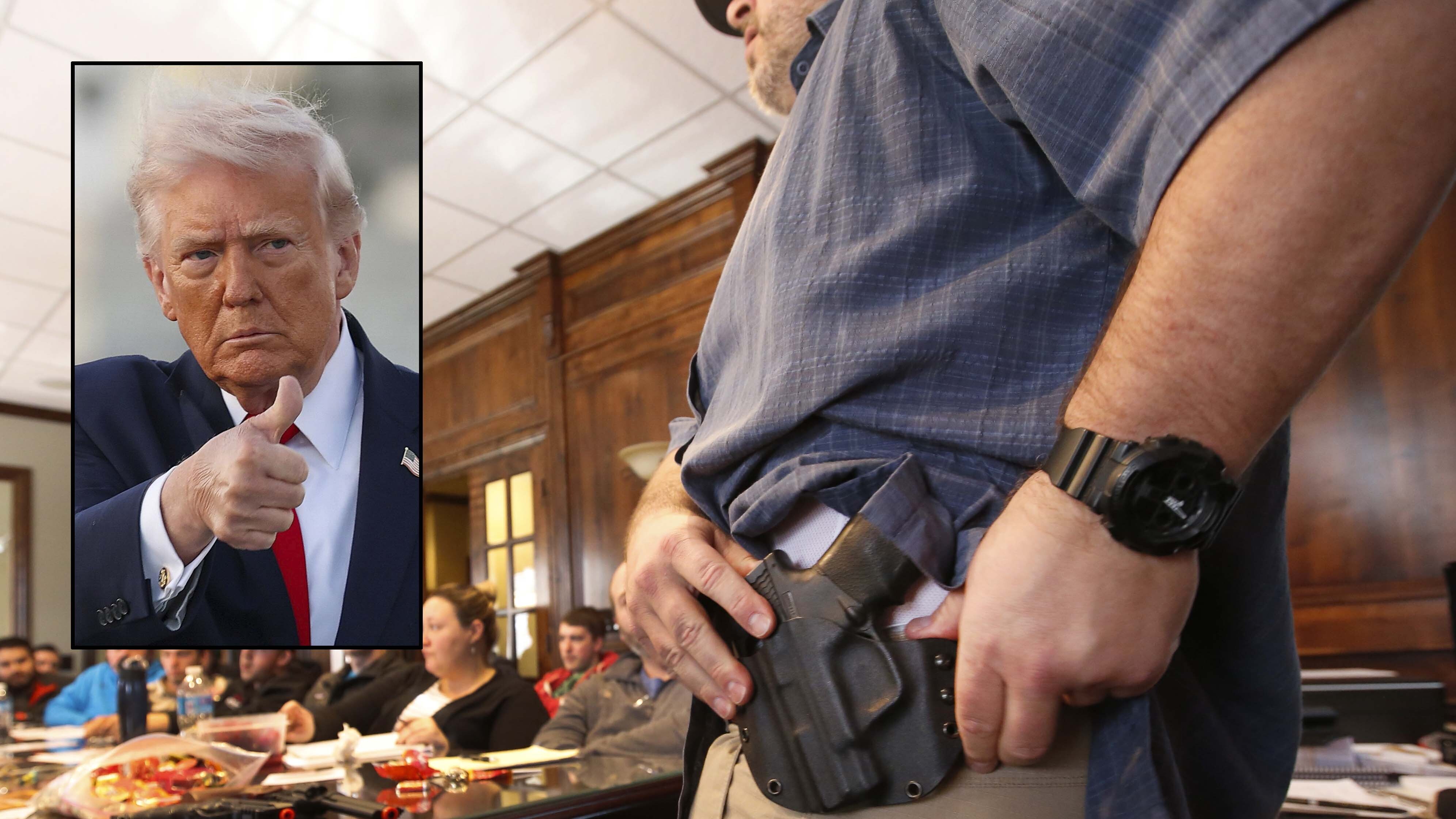 As things stand now, Wyomingites with Concealed Carry Weapons Permits enter murky territory when they travel. Congress is considering bills to make the rules the same across the country. President Trump says he'll sign a bill if it crosses his desk.