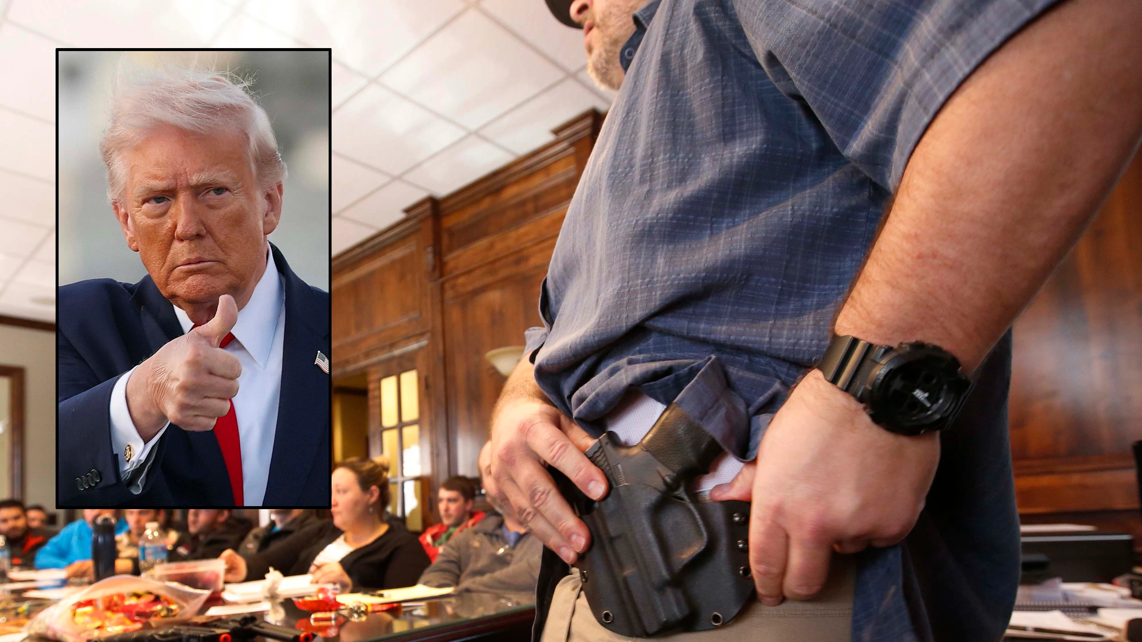 As things stand now, Wyomingites with Concealed Carry Weapons Permits enter murky territory when they travel. Congress is considering bills to make the rules the same across the country. President Trump says he'll sign a bill if it crosses his desk.