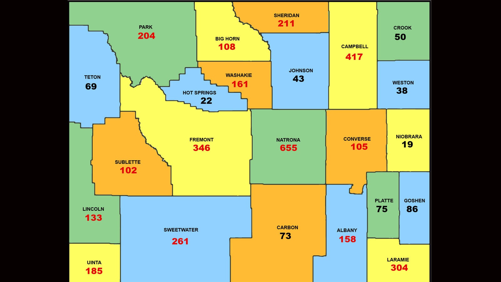 Corona map 10 3 21
